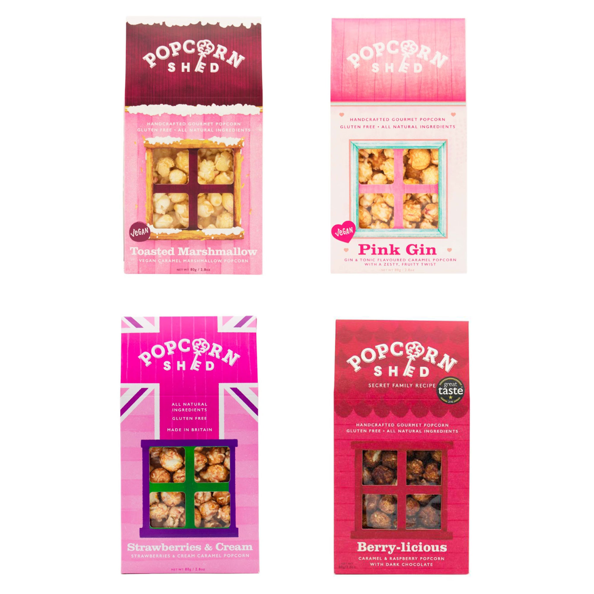 Popcorn Shed Pink Gourmet Selection