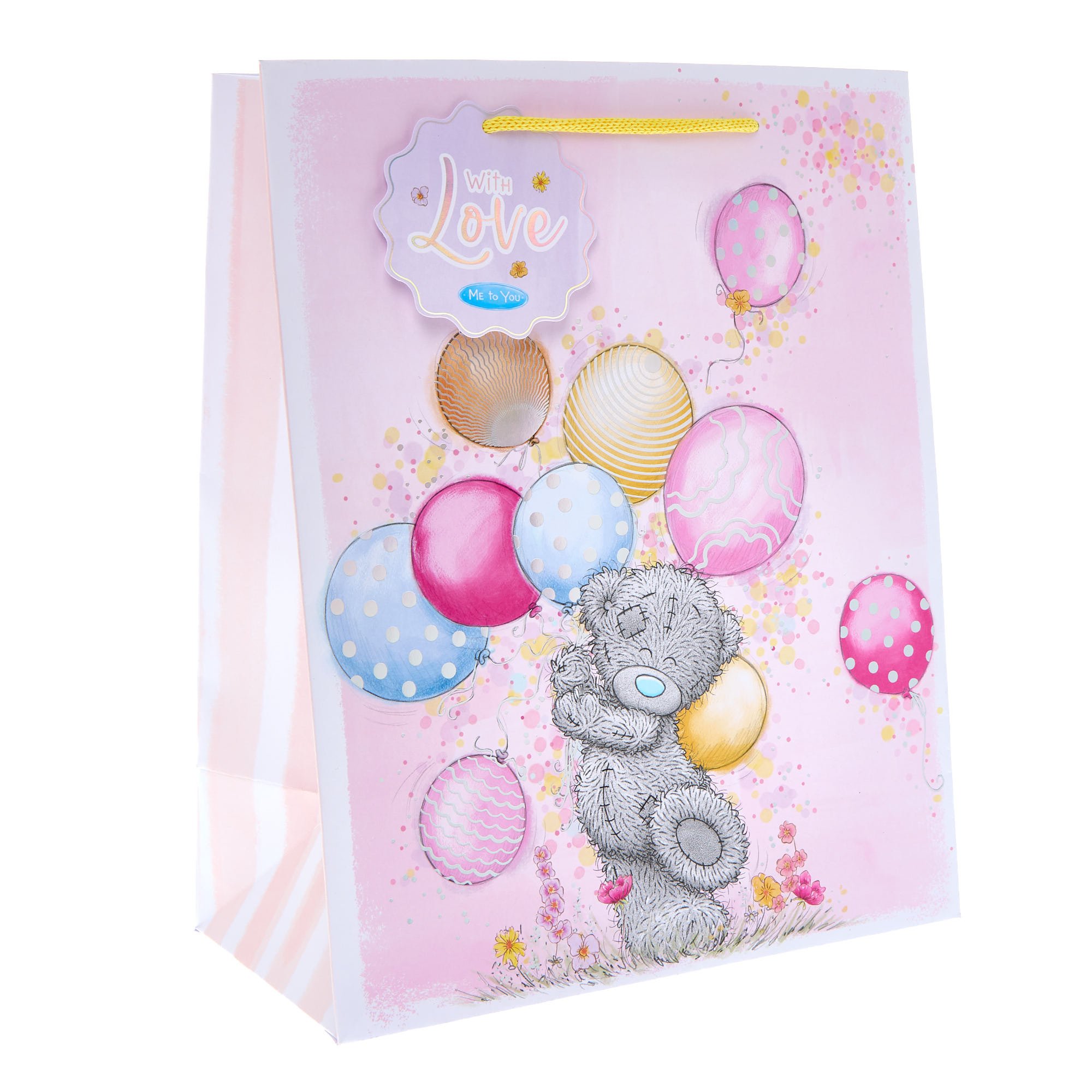 Tatty Teddy With Love Large Portrait Gift Bag