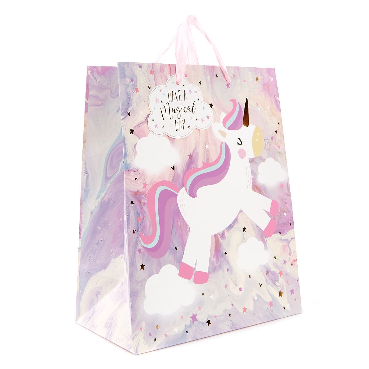 Large Portrait Unicorn Magical Day Gift Bag