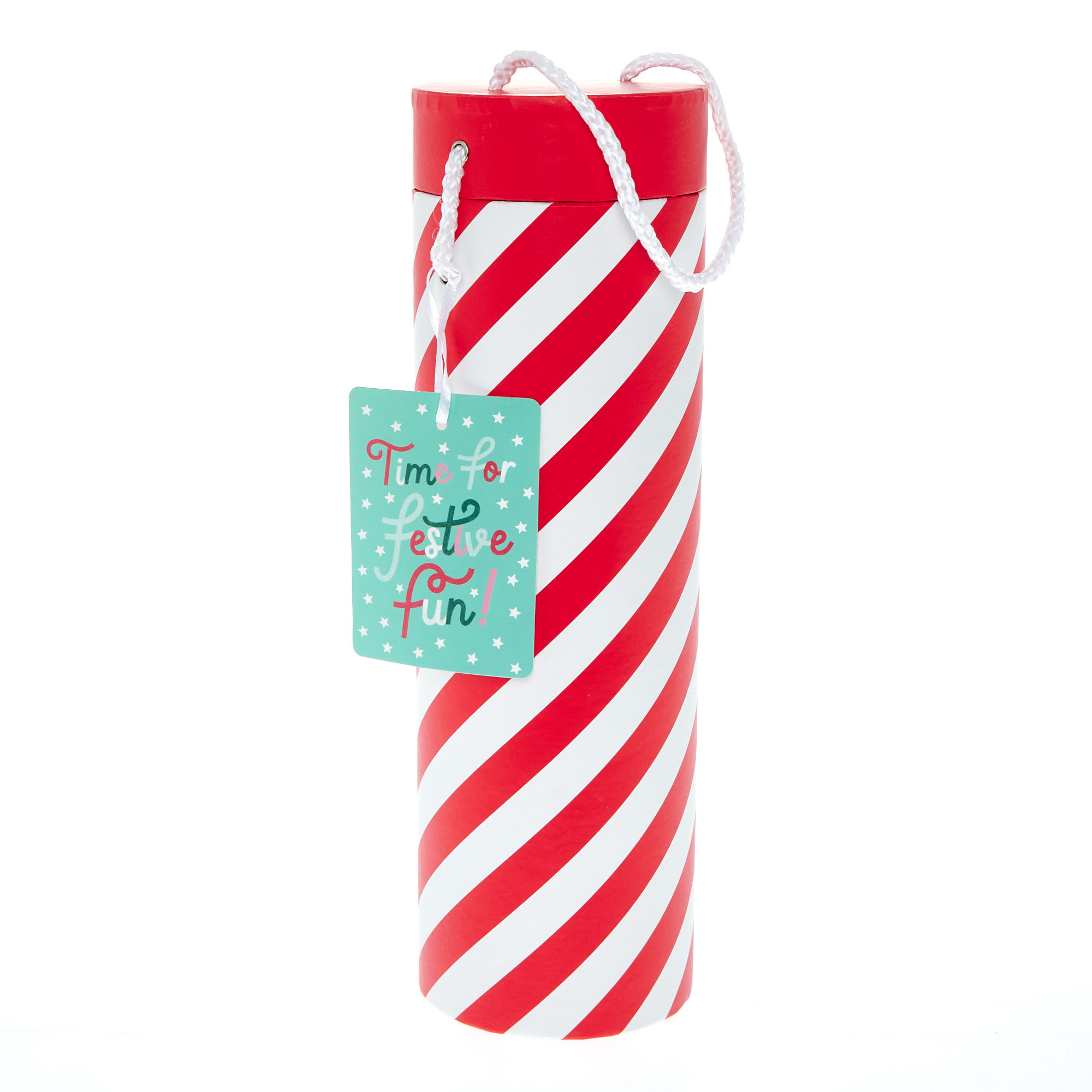 Candy Stripes Festive Fun Bottle Gift Boxes - Set of 2