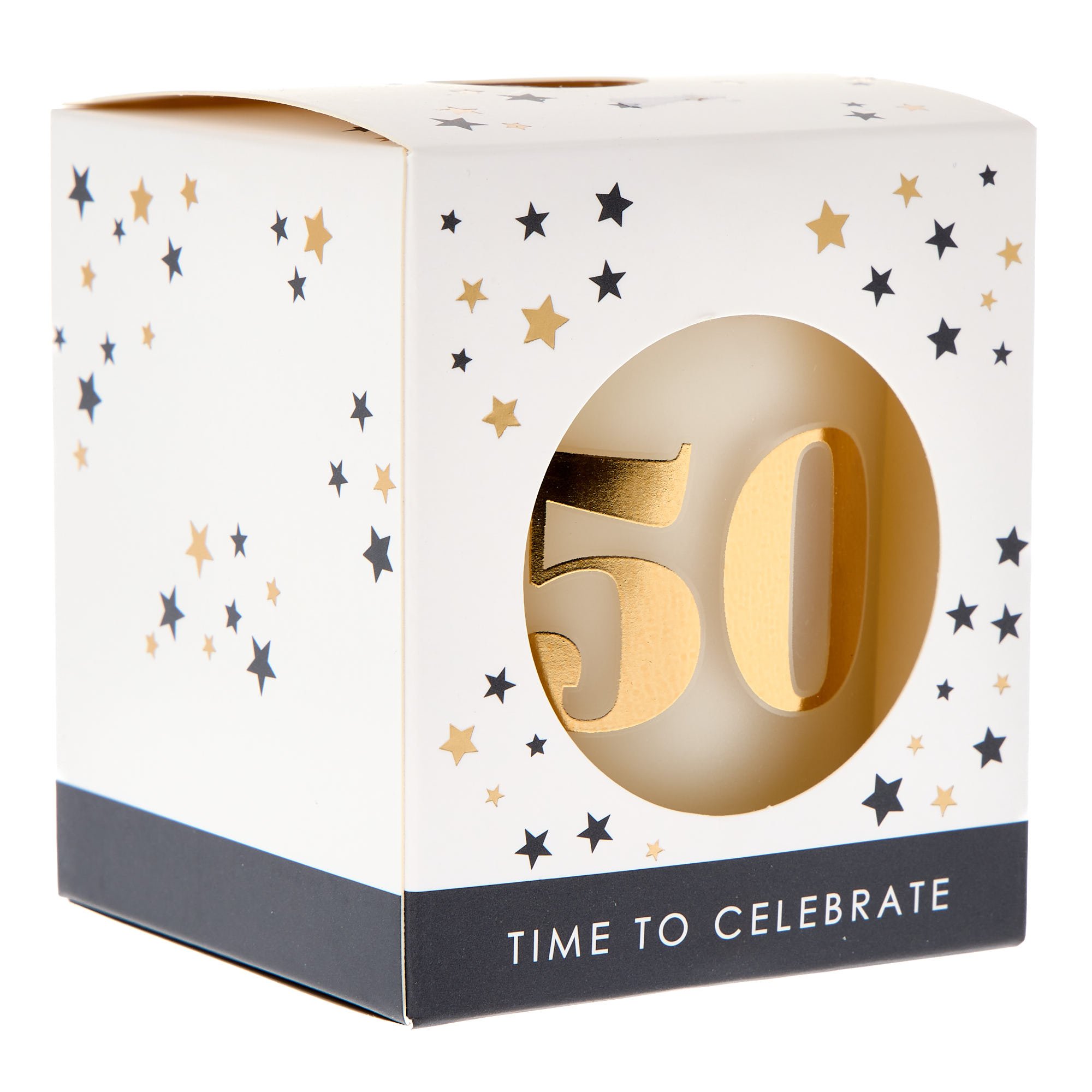 50th Birthday Pomegranate Scented Candle