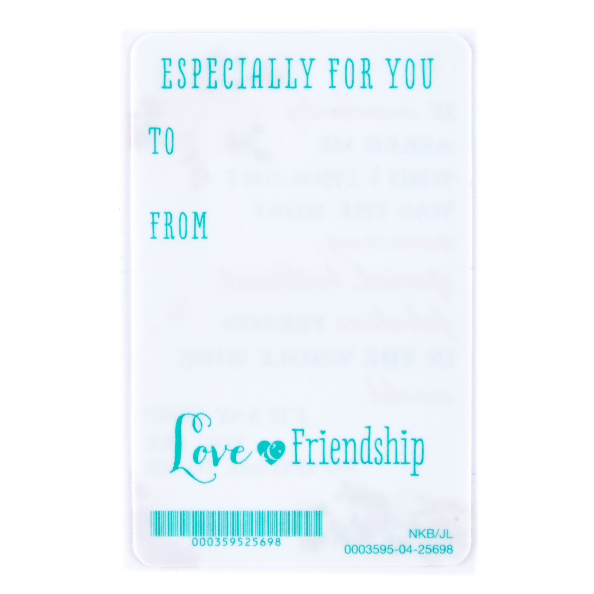 Keepsake Wallet Card - Best Friends