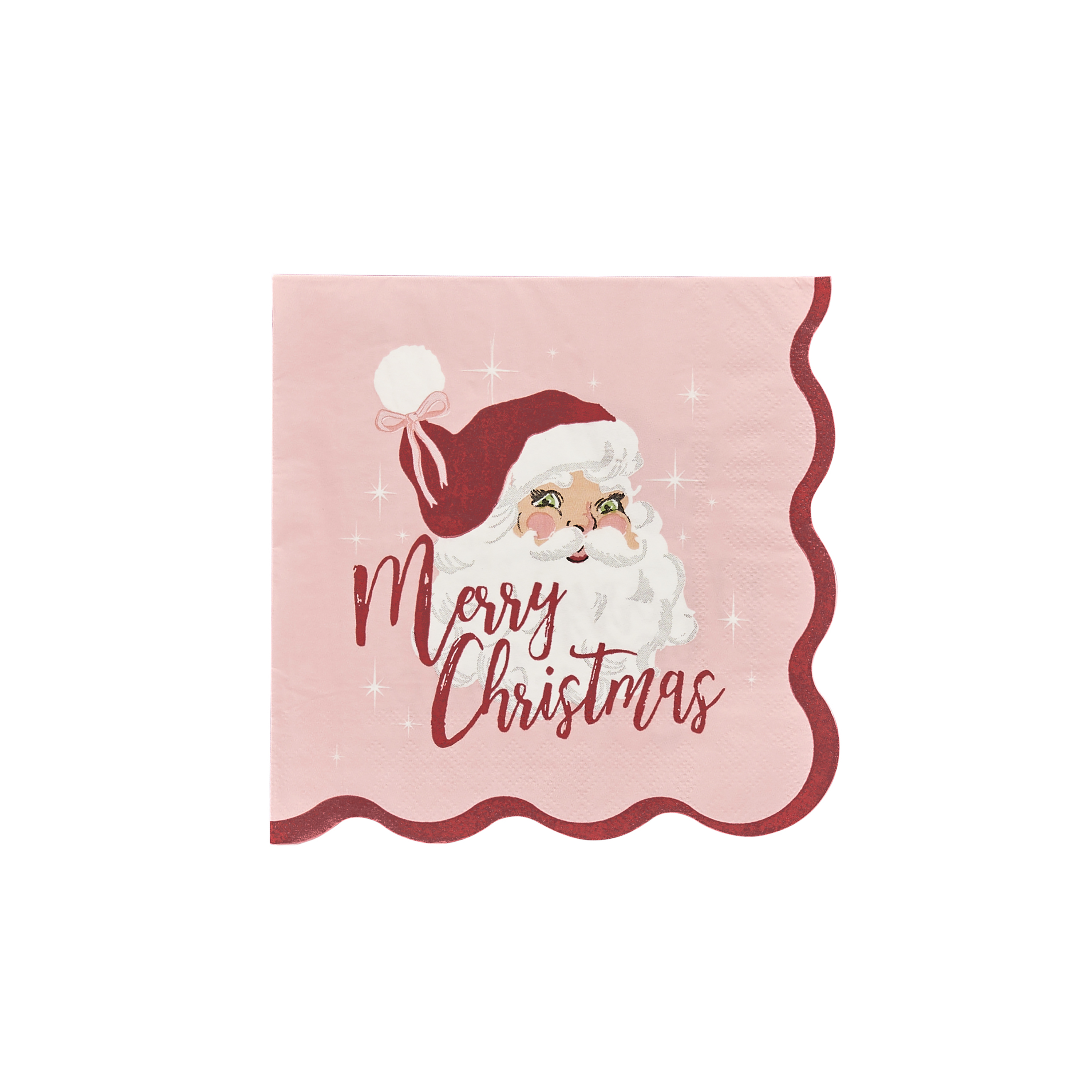 Vintage Santa Paper Napkins - Pack of 16