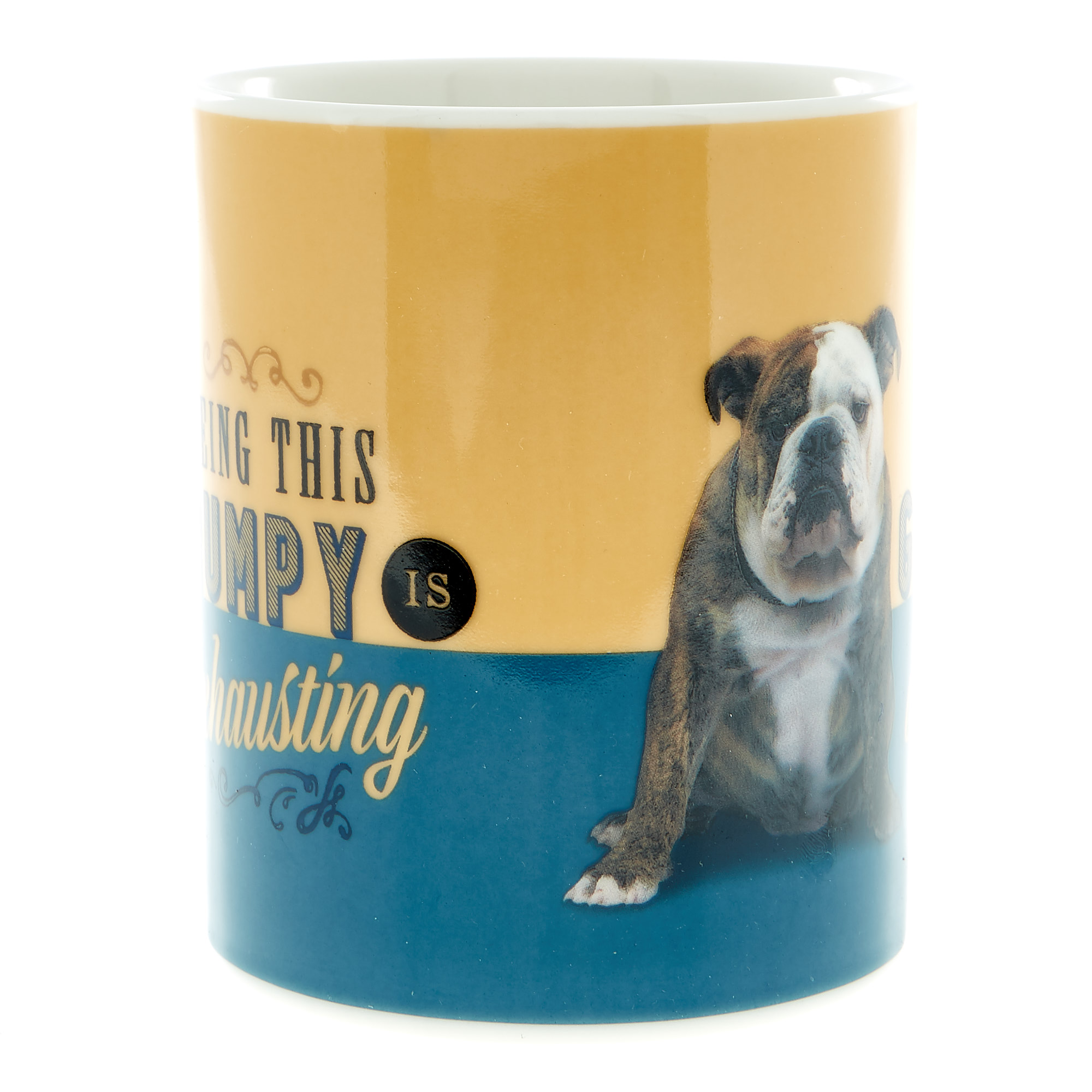 Being This Grumpy Is Exhausting Mug