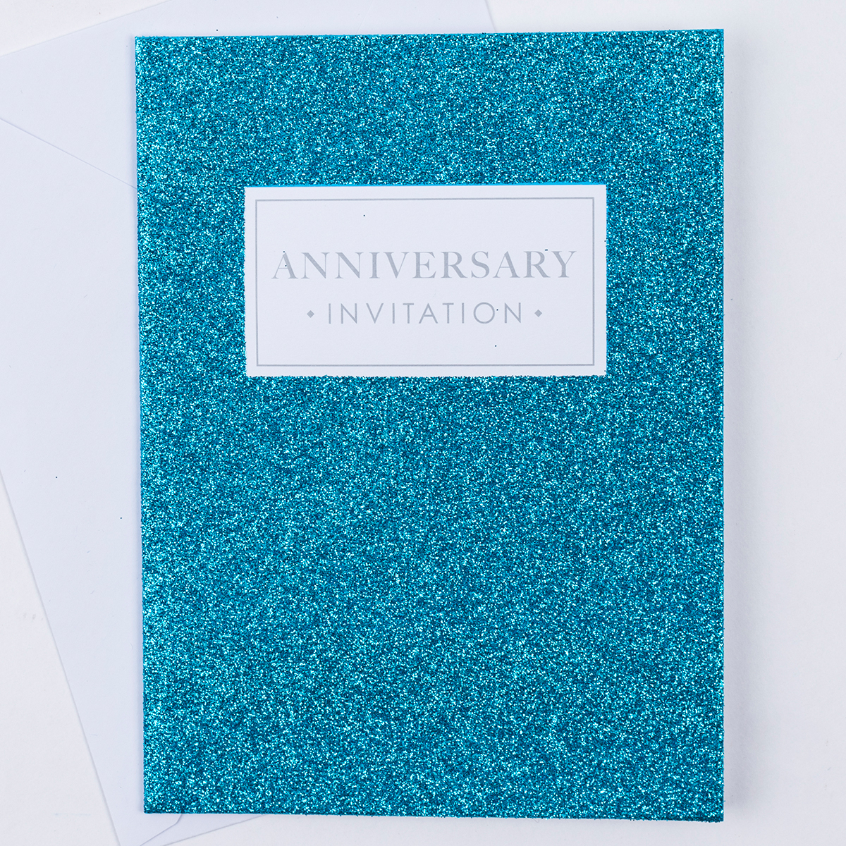 Glittery Anniversary Invitations, Pack Of 10