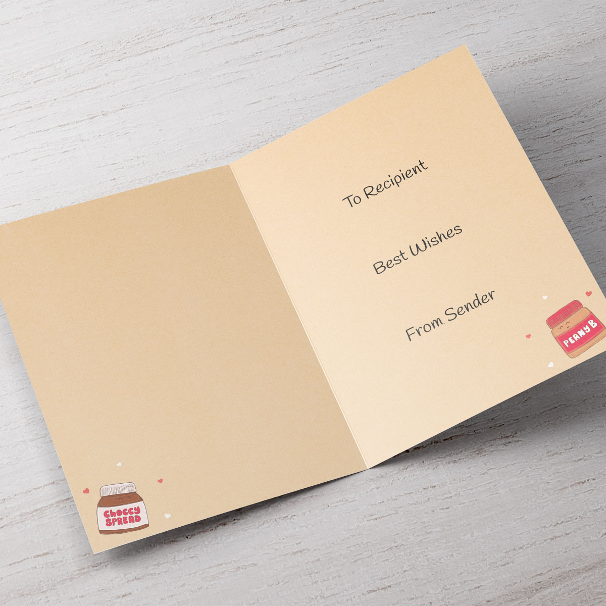 Personalised Card - You Go Together Like...