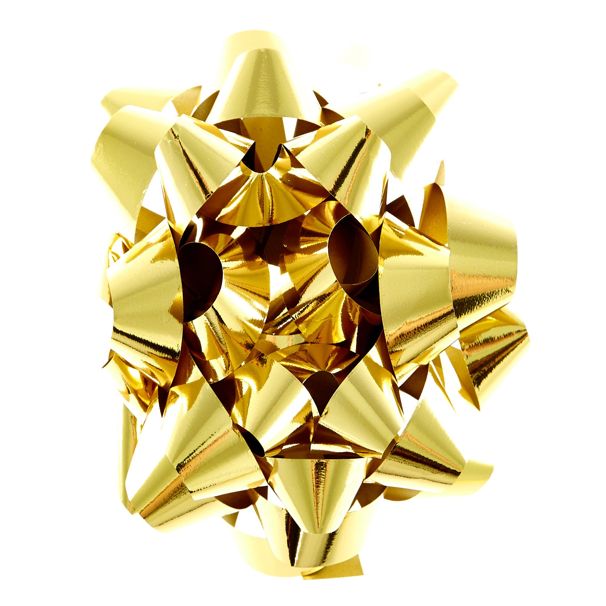 Giant Gold Foil Gift Bow