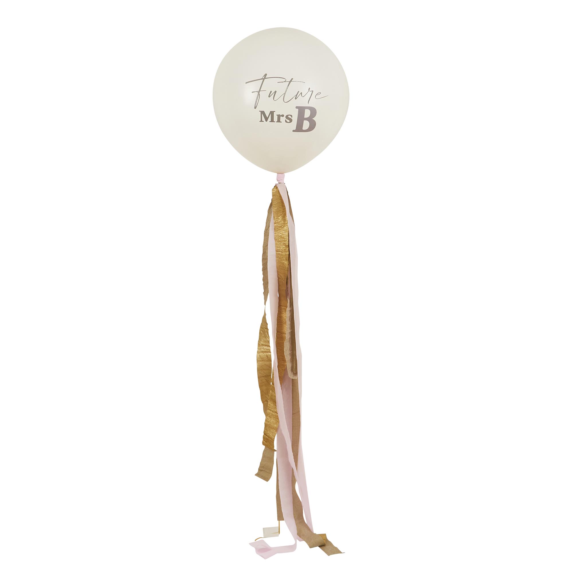 Future Mrs Jumbo 18-Inch Latex Balloon & Tassel Tail 