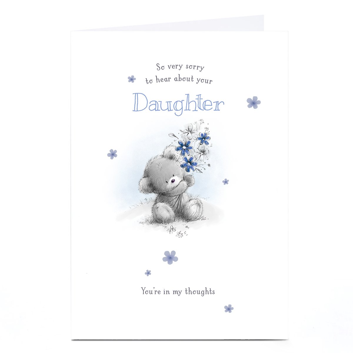Personalised Sympathy Card - You're In My Thoughts