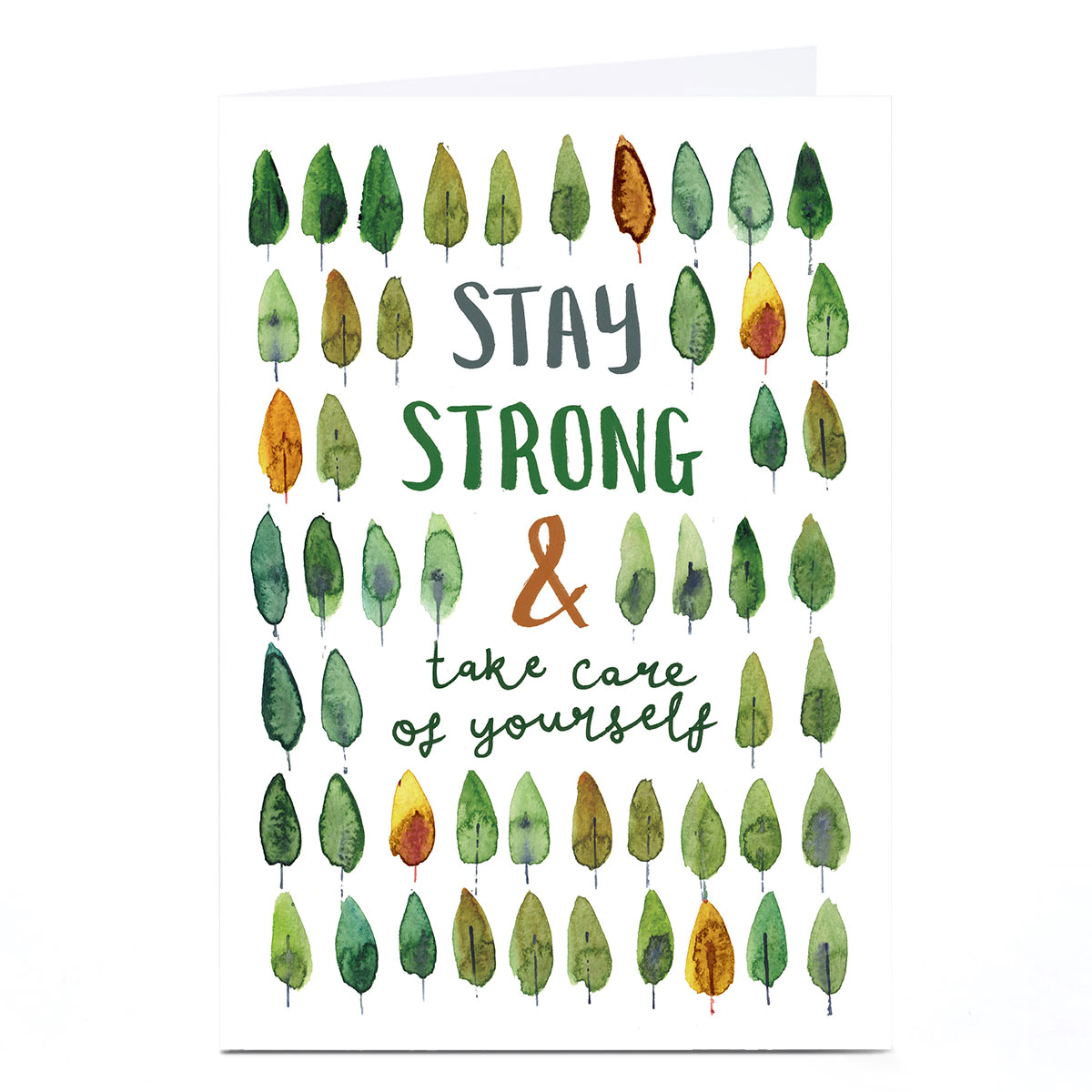 Personalised Rebecca Prinn Card - Stay Strong