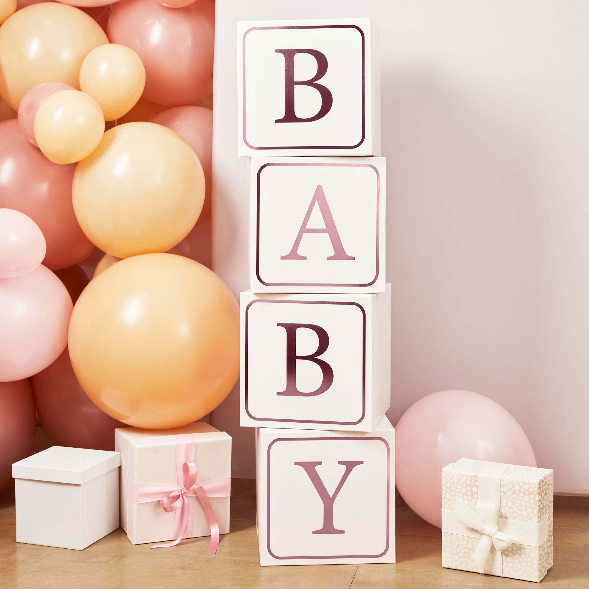 Pink Baby Jumbo Blocks 