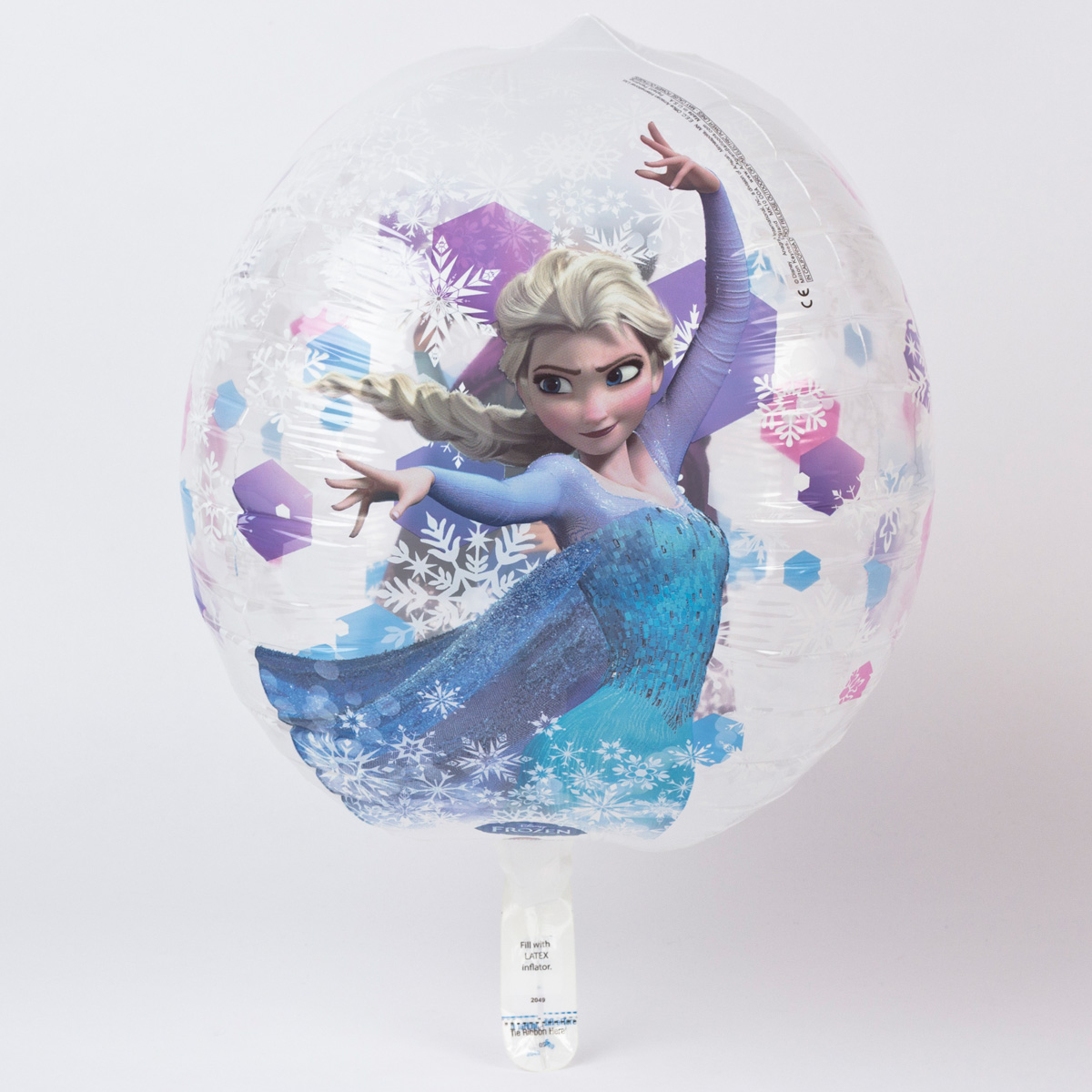 Disney Frozen Orbz See-Through Helium Balloon (Deflated)