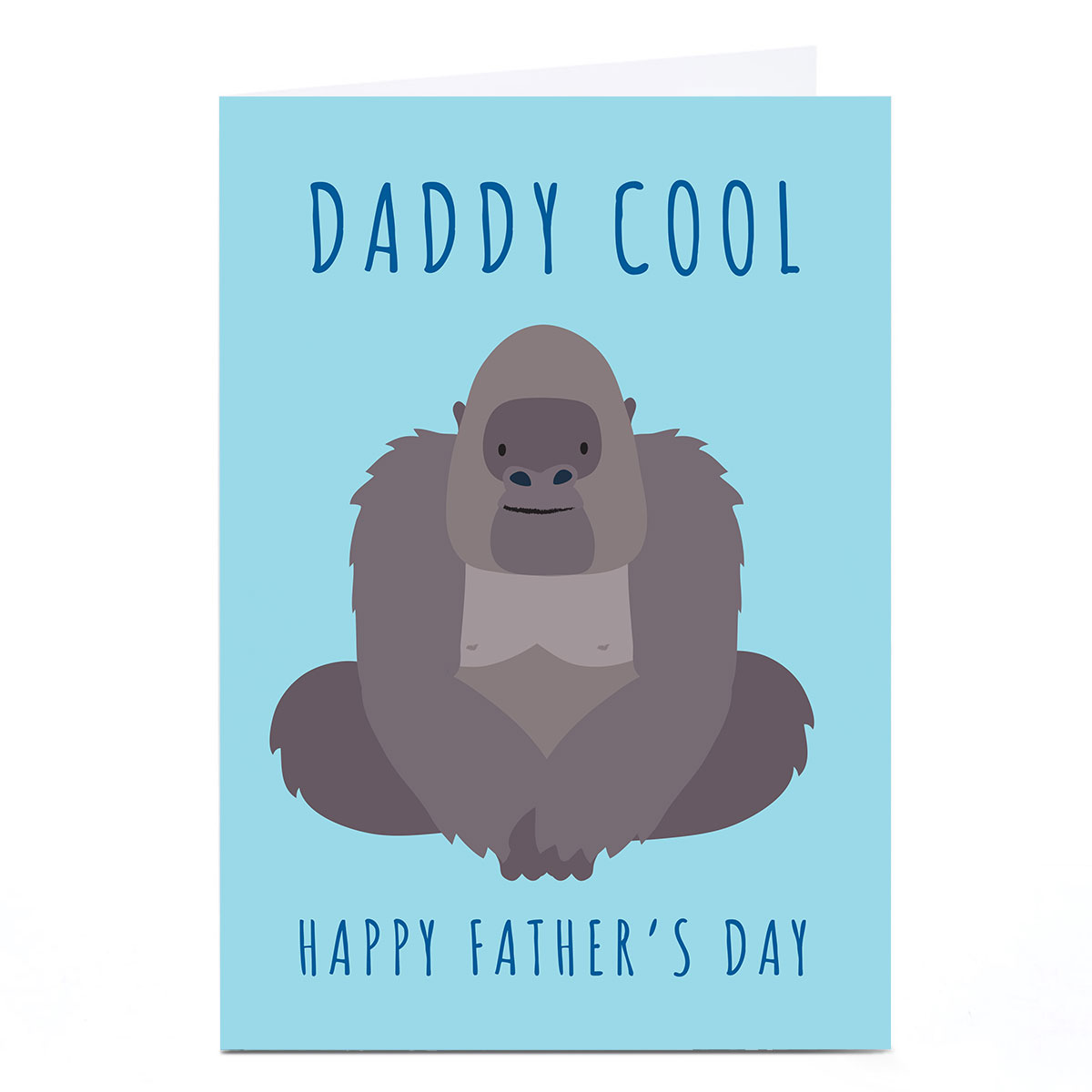 Personalised Klara Hawkins Father's Day Card - Daddy Cool