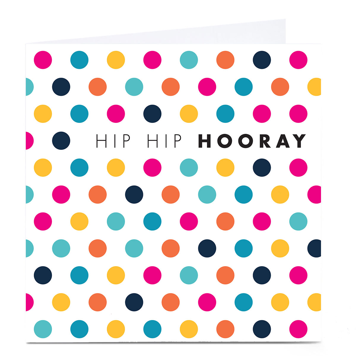 Personalised Hello Munki Card - Hip Hip Hooray 