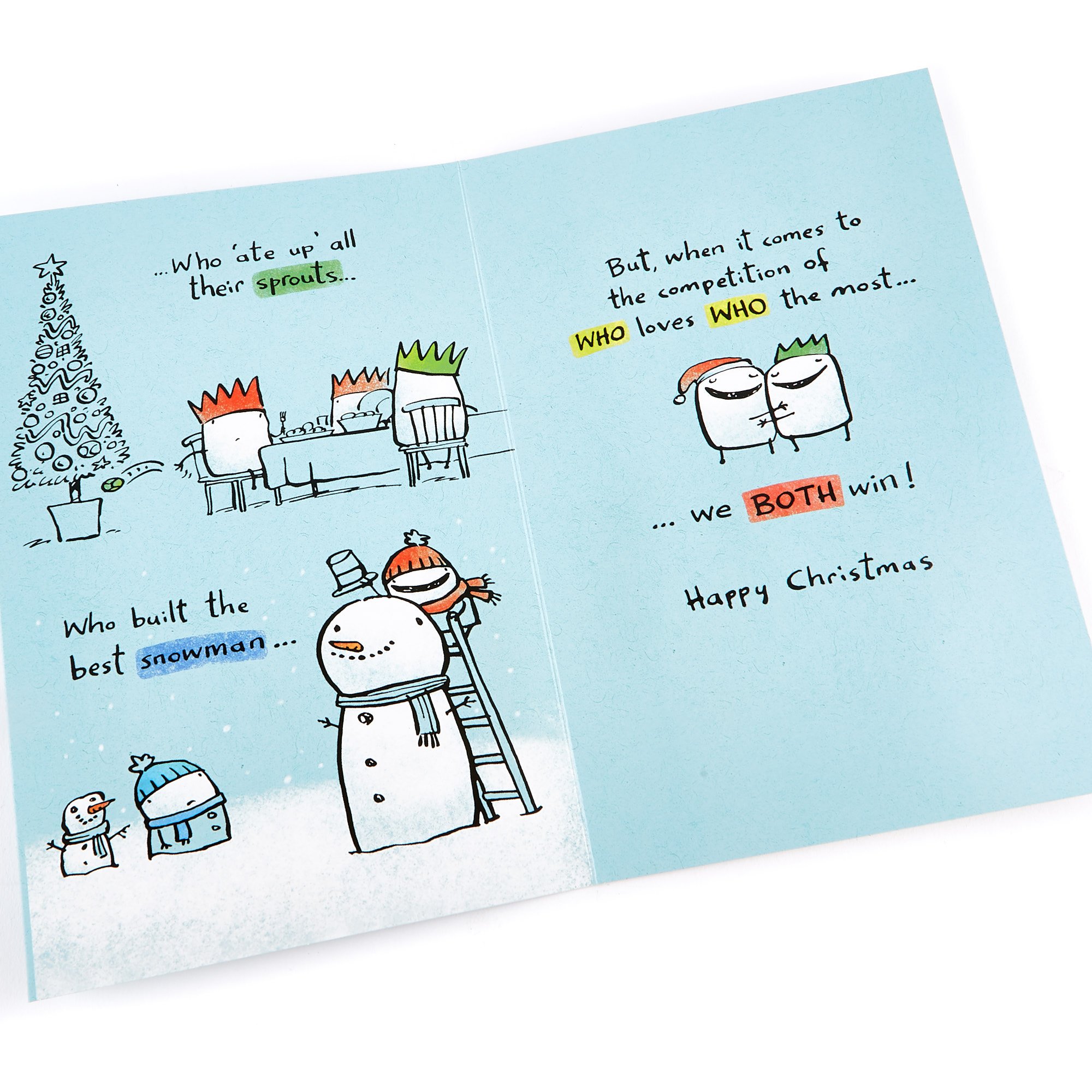 Christmas Card - Brother With Stickers