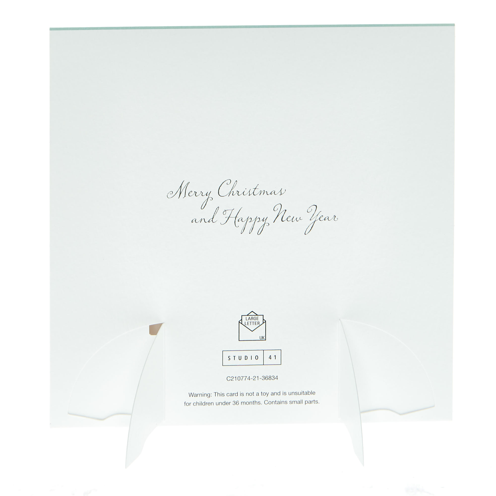 3D Christmas Card - Daughter & Partner Snowmen