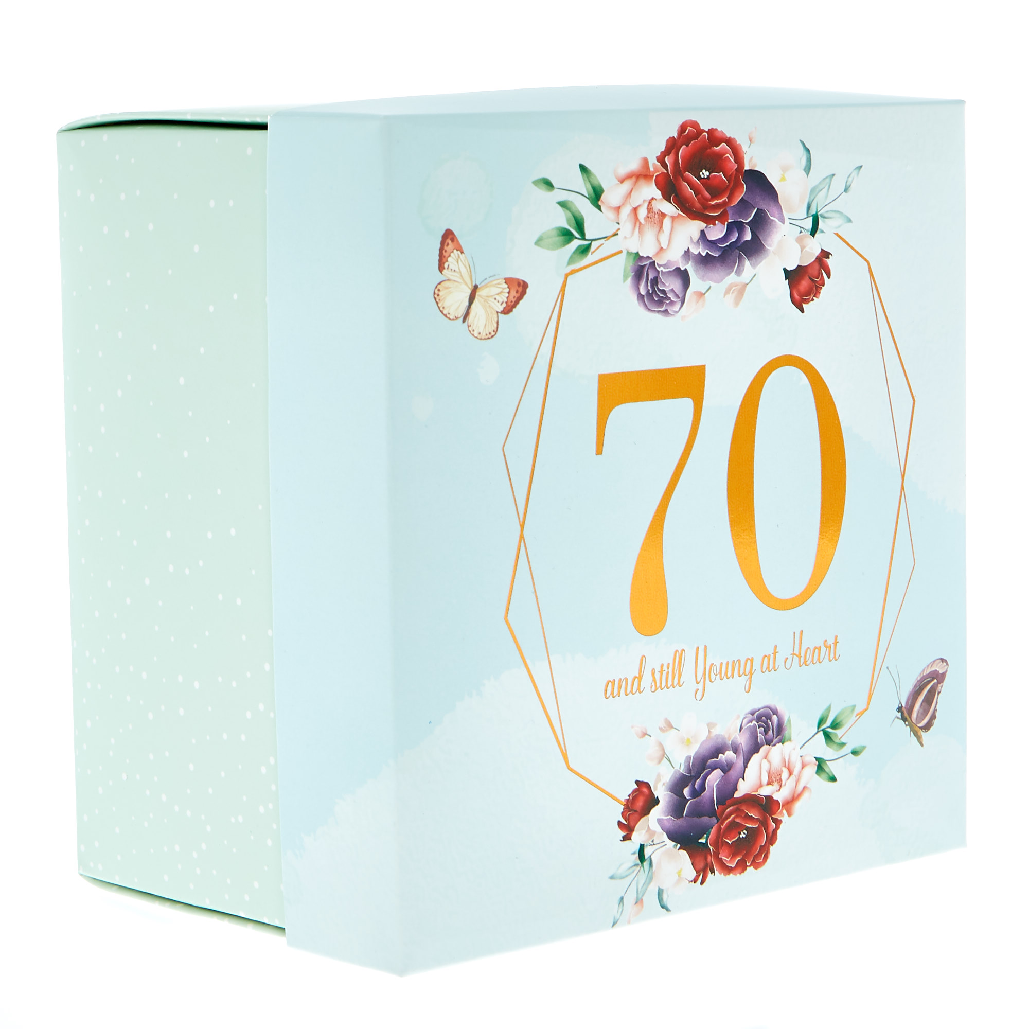 70th Birthday Mug In  A Box - Still Young At Heart
