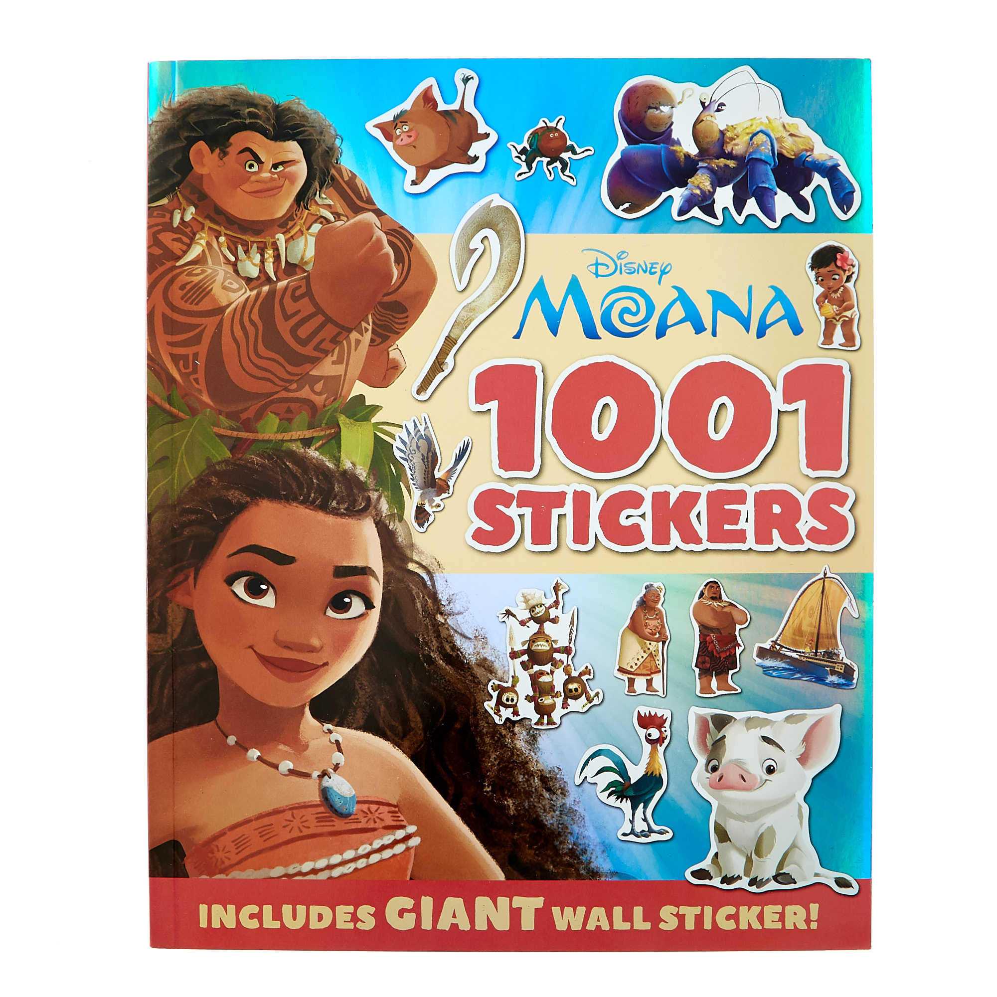 Disney Princesses, Frozen II & Moana Sticker Books - Set Of 3 