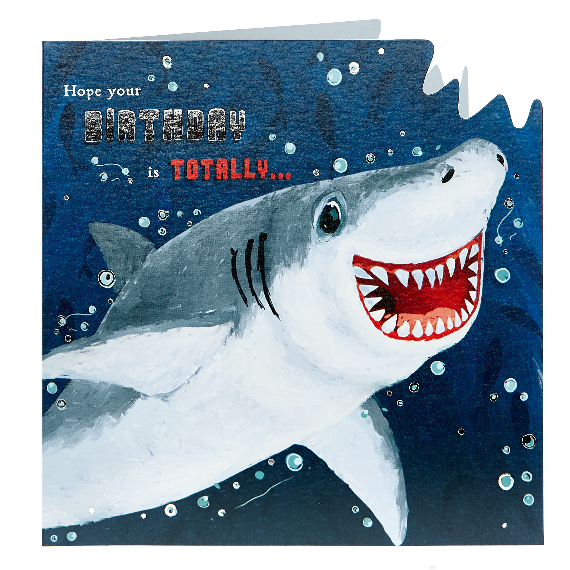 Birthday Card - Jawsome Shark