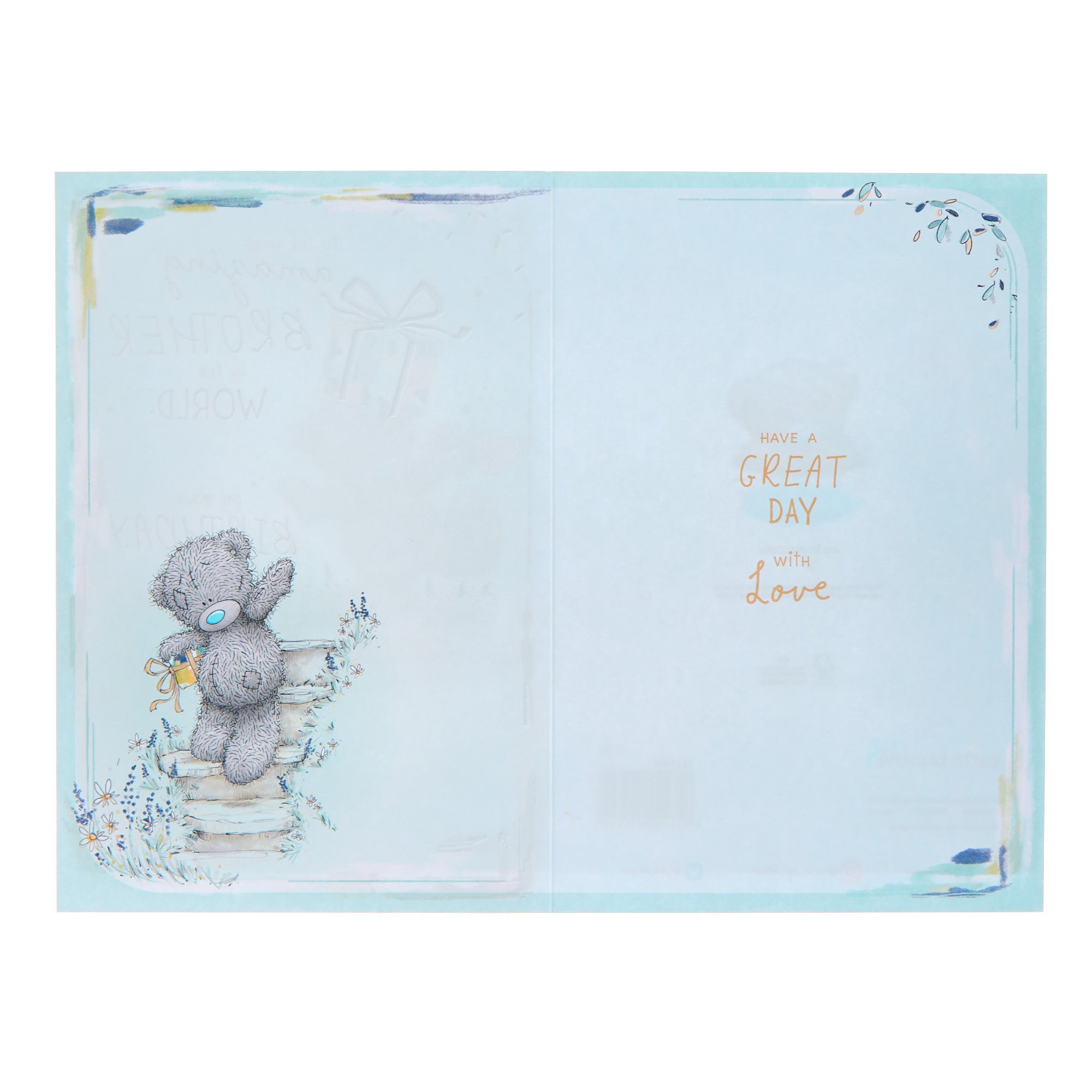 Amazing Brother Tatty Teddy Birthday Card