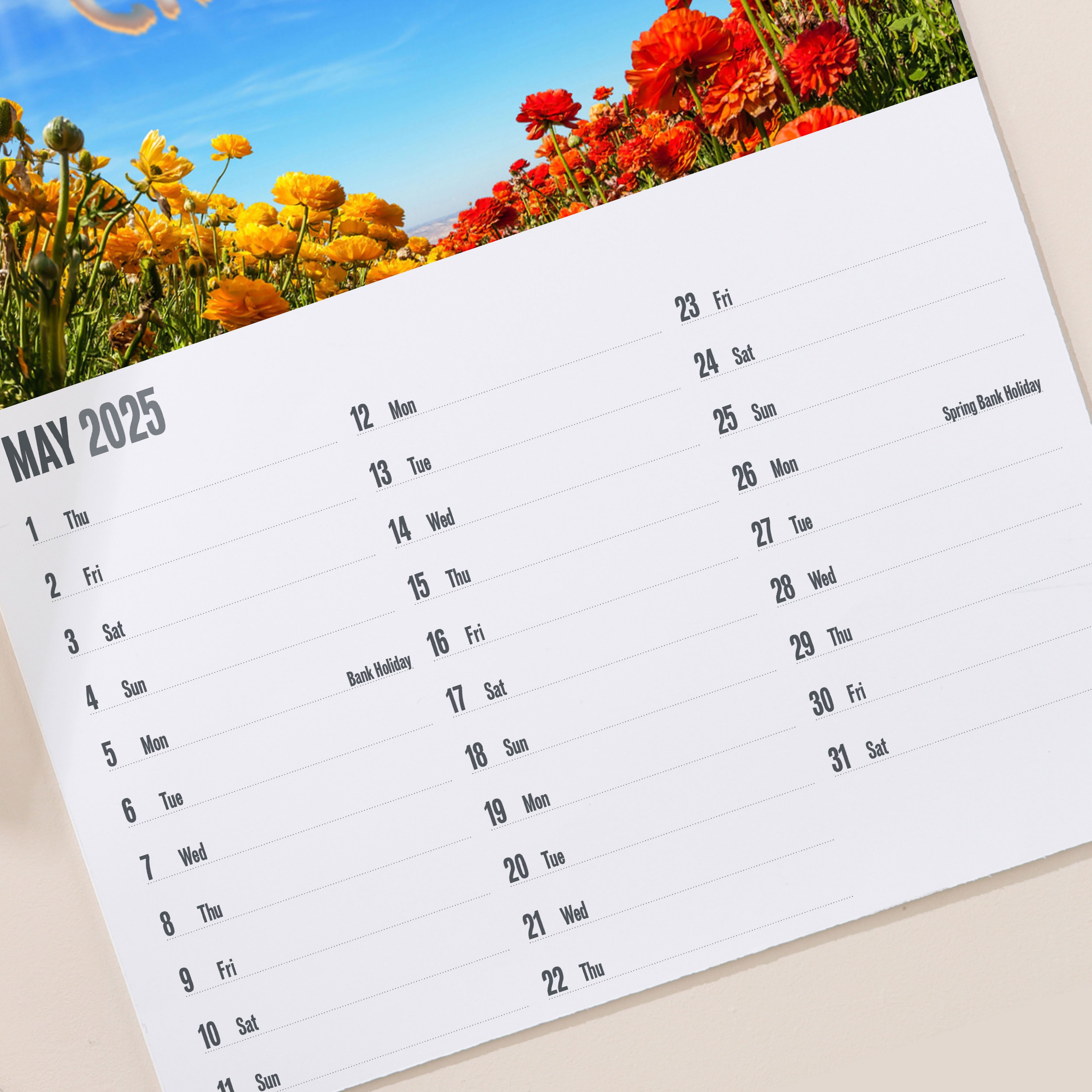Personalised His & His Calendar (Any Year)