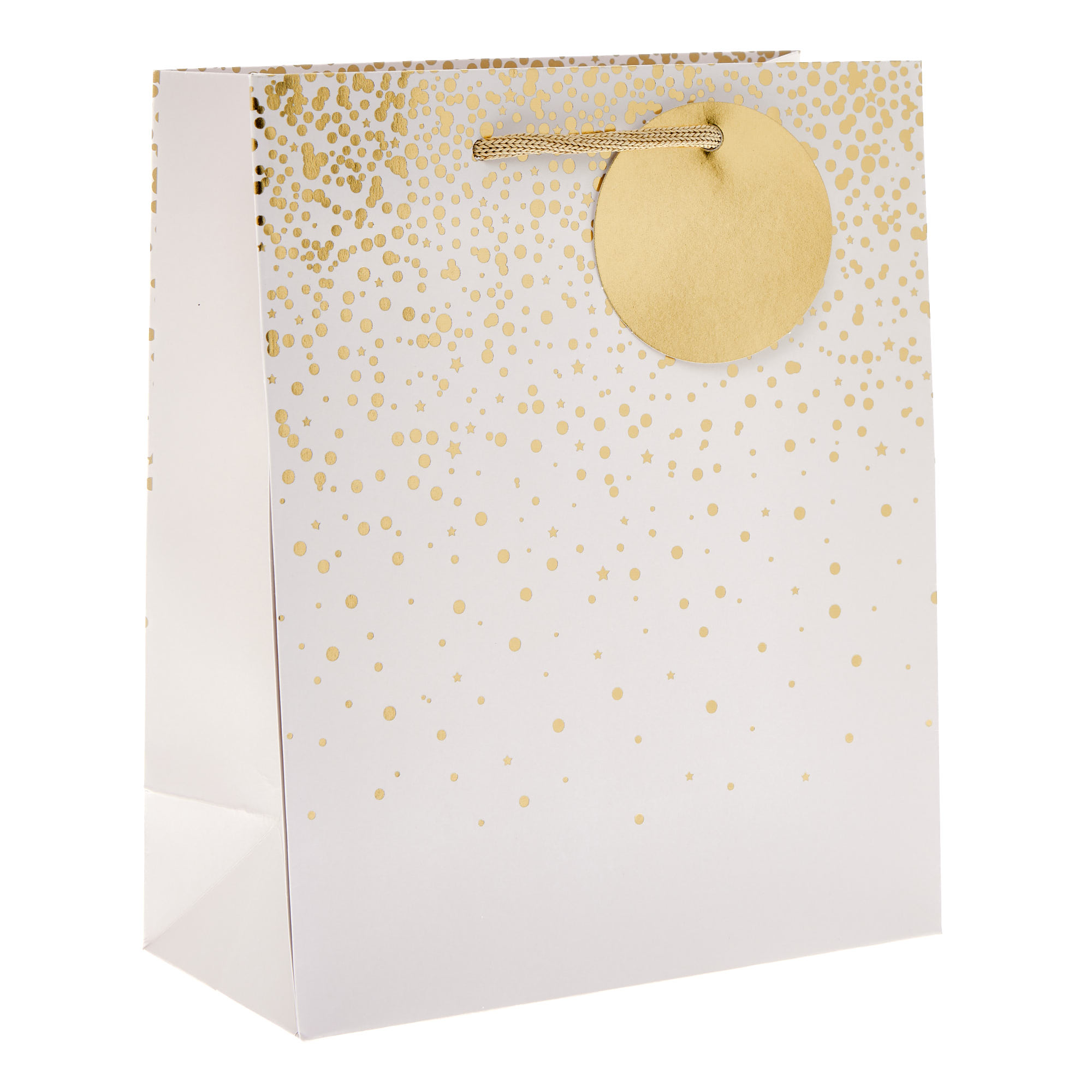 Gold Speckle Gift Bags - Multipack of 5