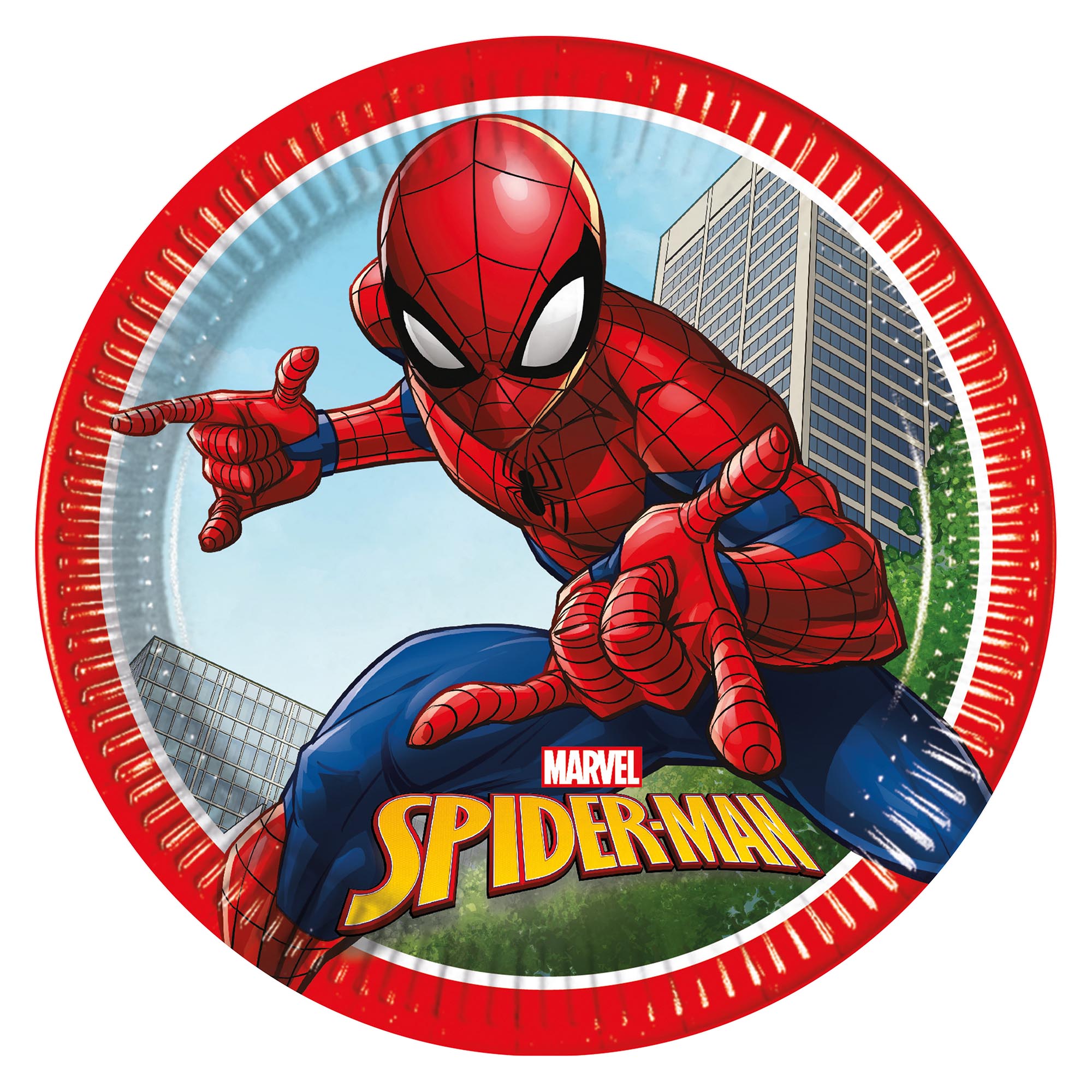 Spider-Man Crime Fighter Party Tableware & Decorations - 16 Guests