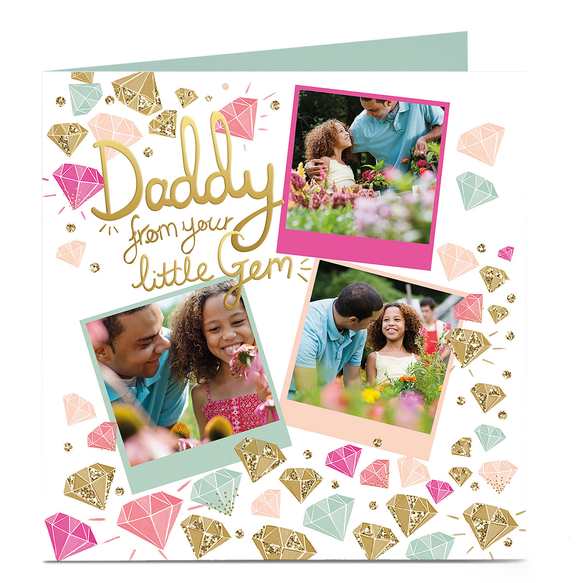 Photo Card - Daddy From Your Little Gem