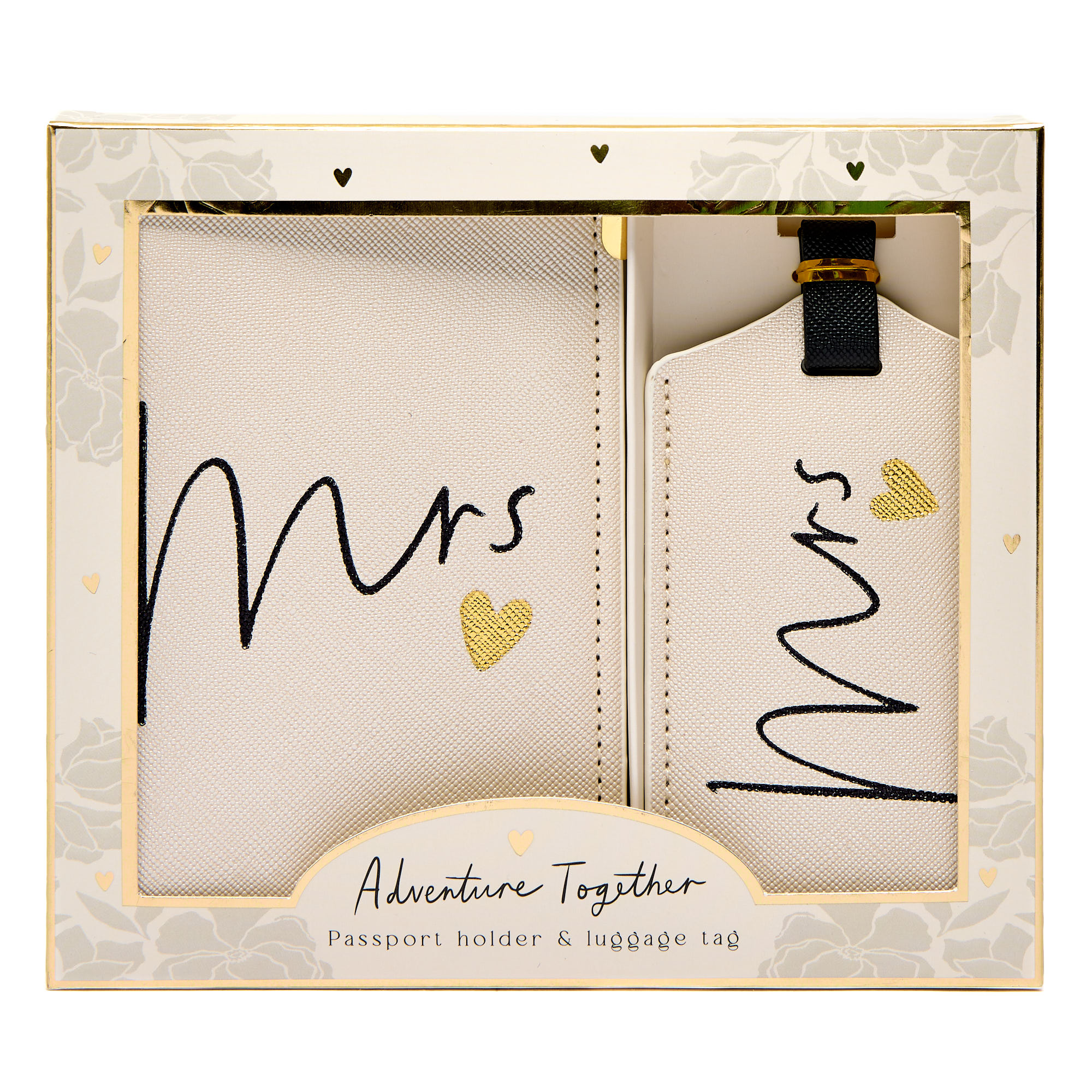 Adventure Together Mrs Passport Holder & Luggage Tag
