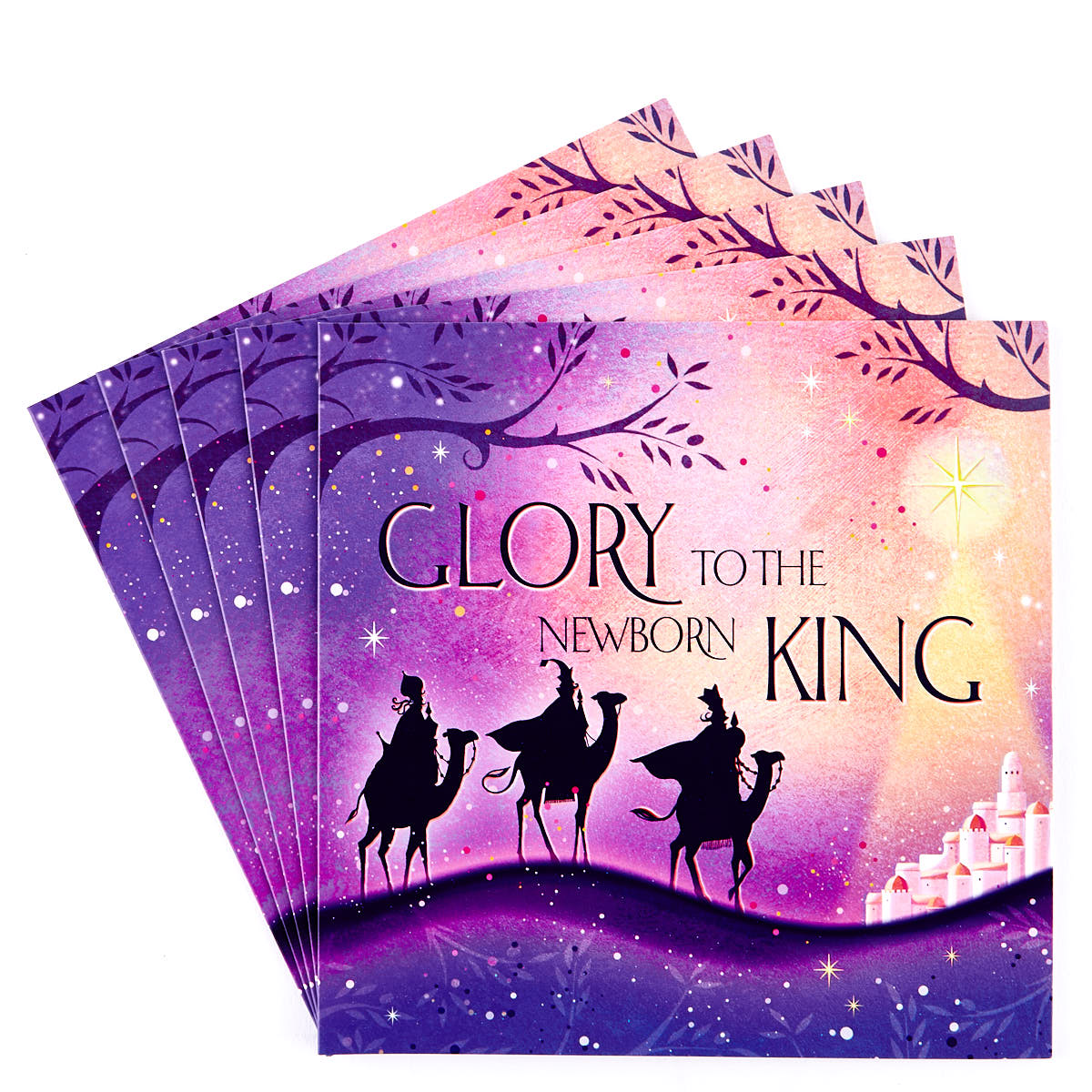 Charity Christmas Cards - 3 Wise Men Pack Of 10