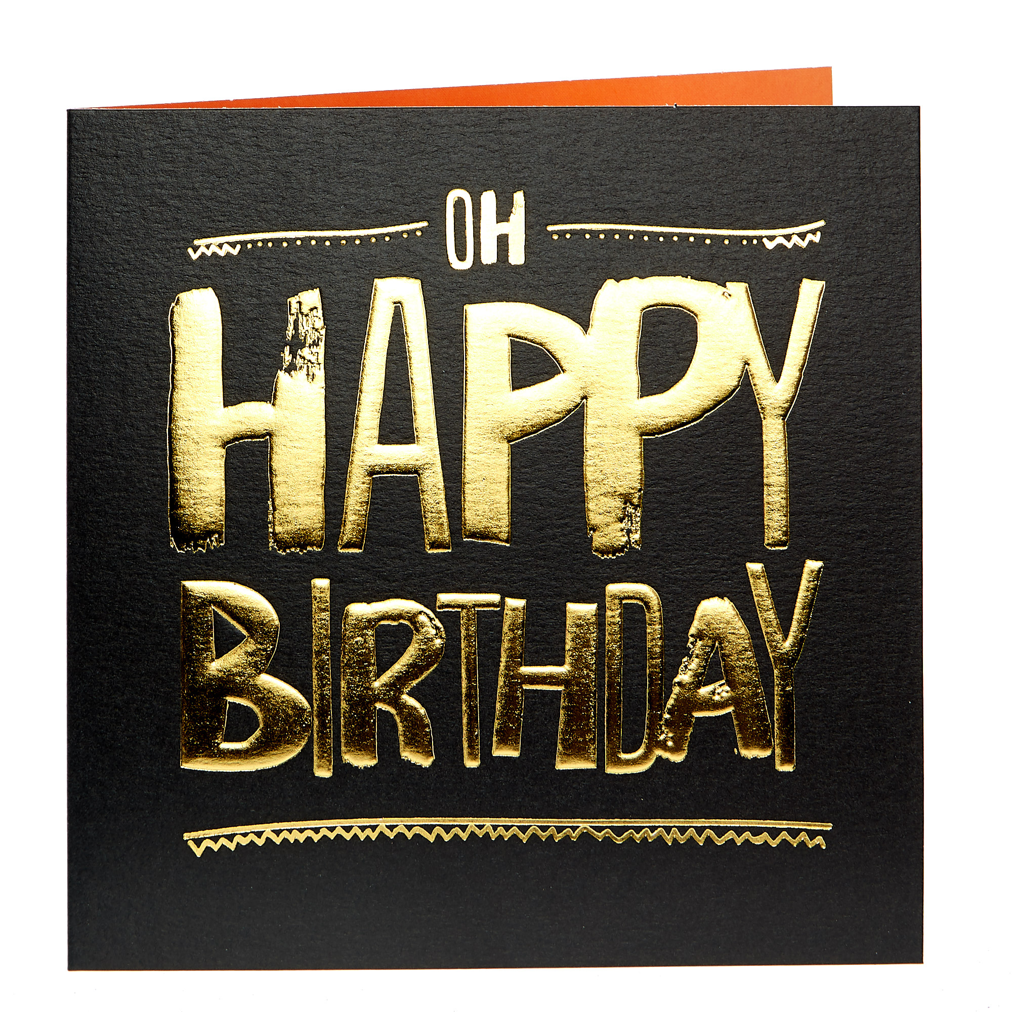 Birthday Card - Oh Happy Birthday