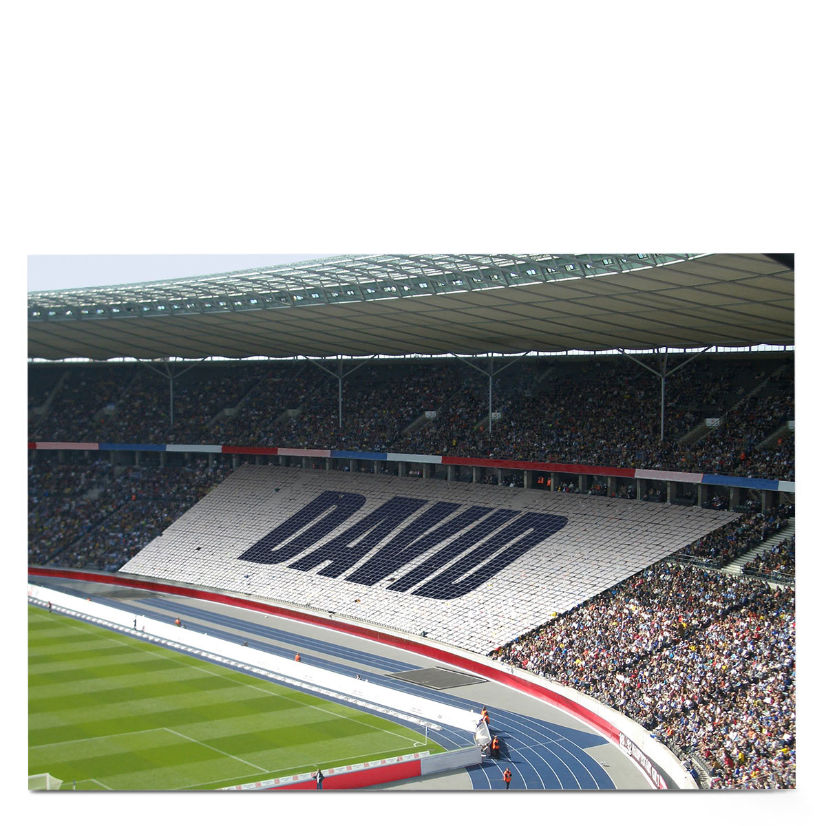 Personalised Card - Stadium Crowd, Any Name
