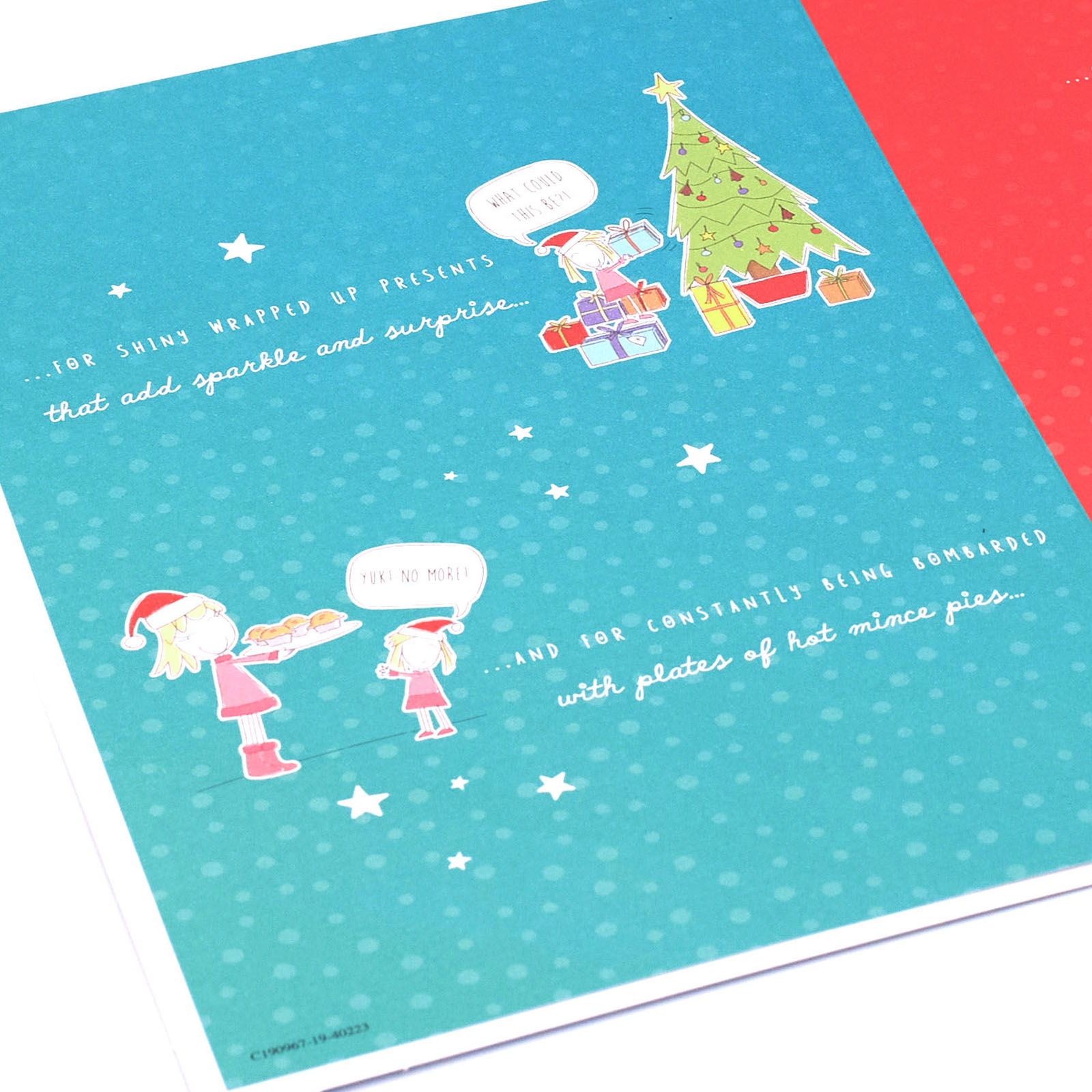 Christmas Card - To Mum From Your Daughter