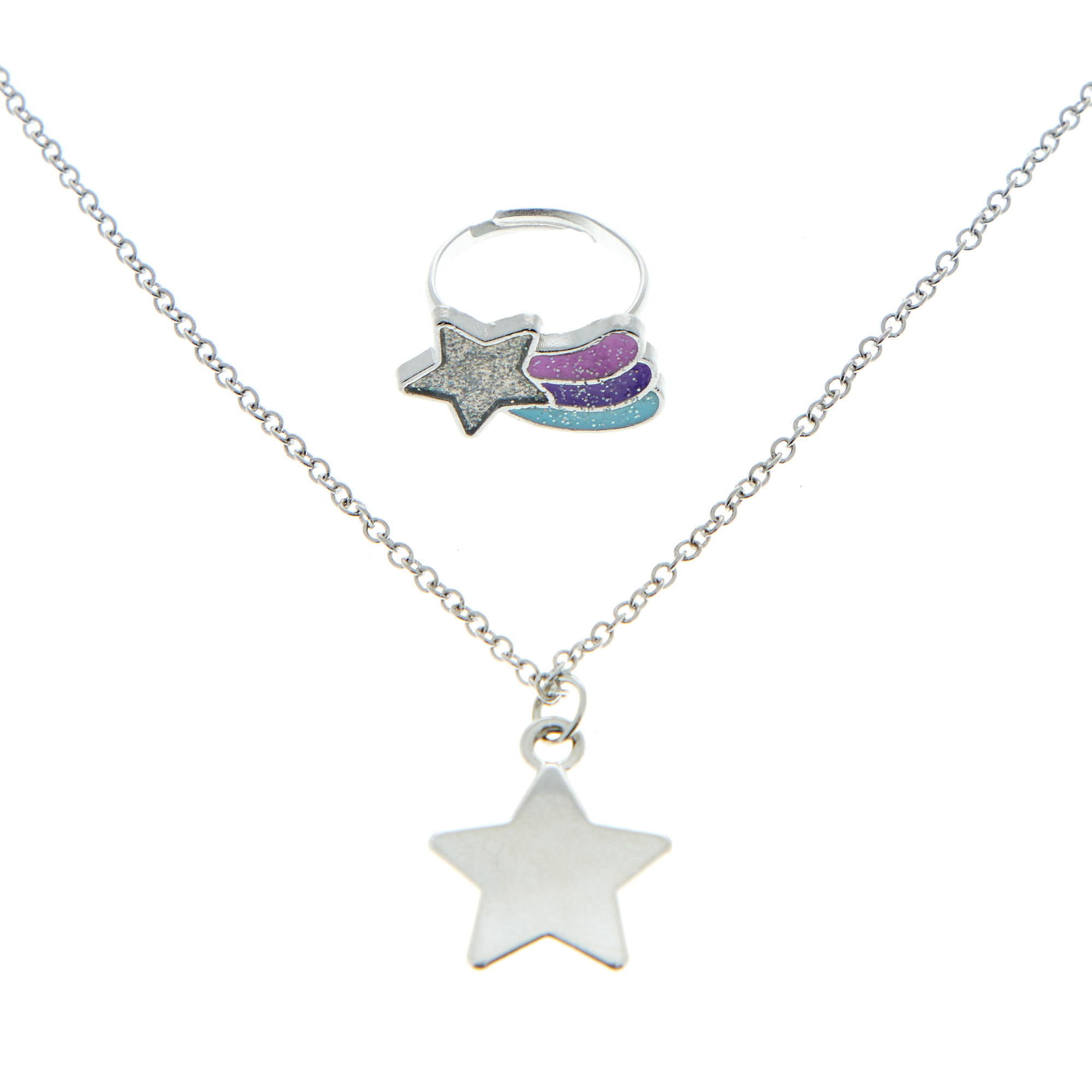 Starry Necklace & Ring Set