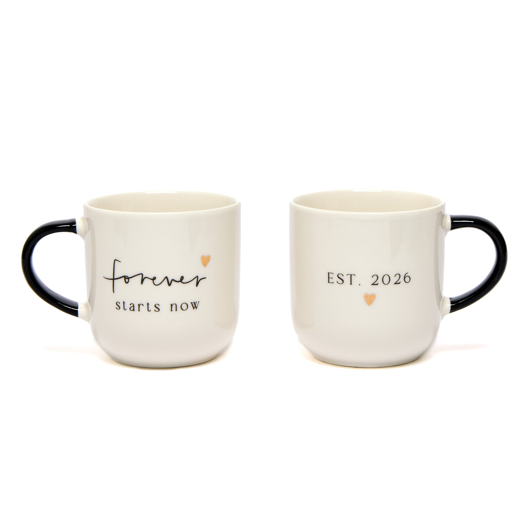 For The Happy Couple Established in 2026 Mug Duo