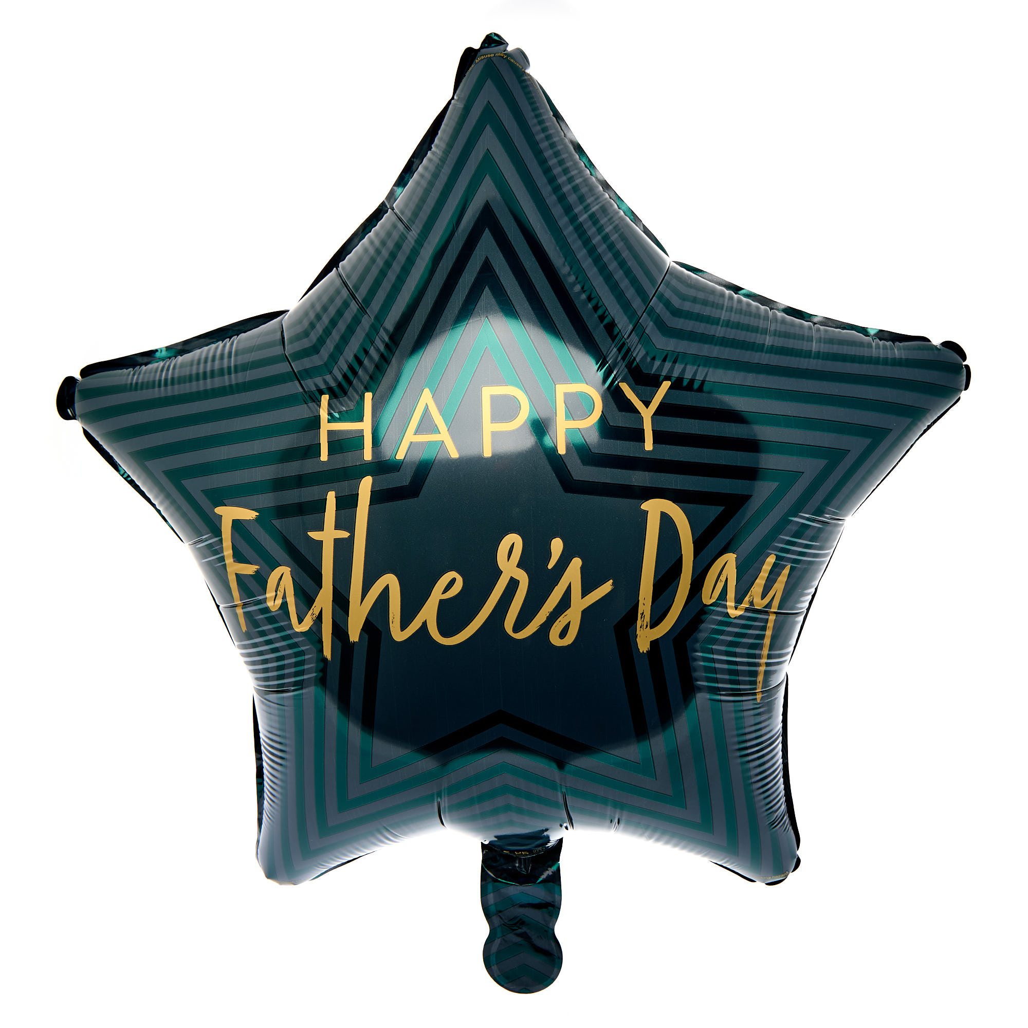 Happy Father's Day Star 19-Inch Foil Helium Balloon