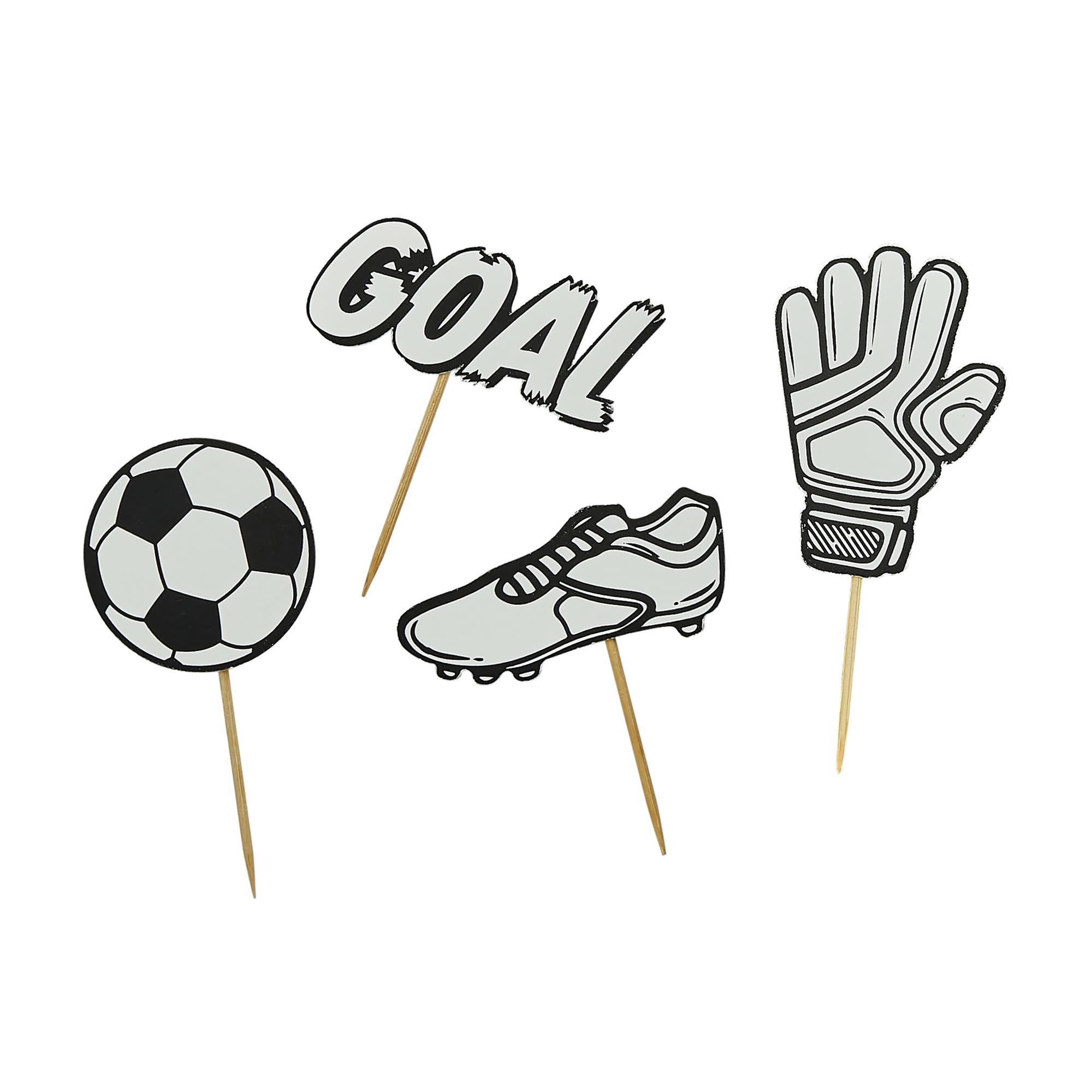 Football Food Picks - Pack of 12