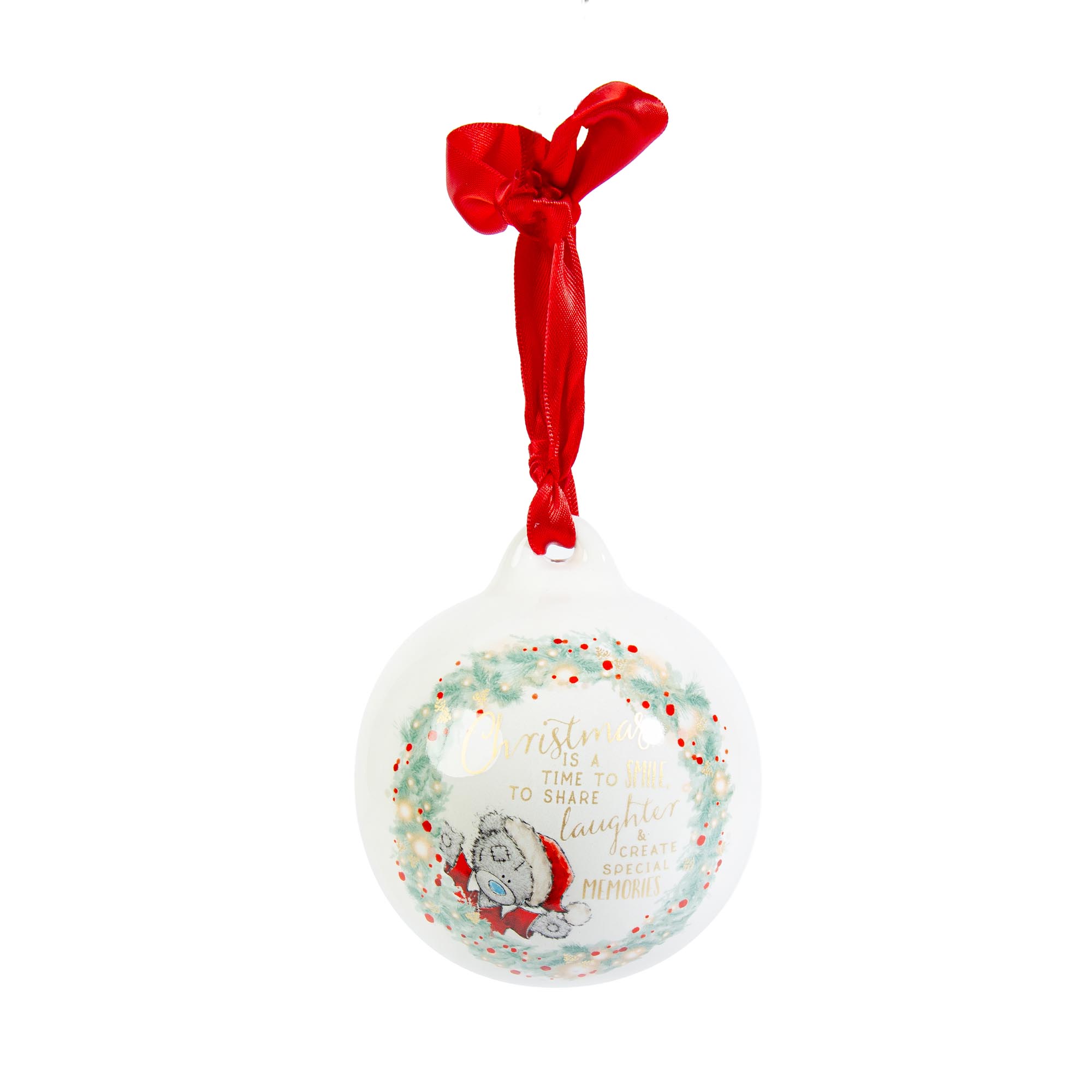 Tatty Teddy Laughter & Special Memories Bauble