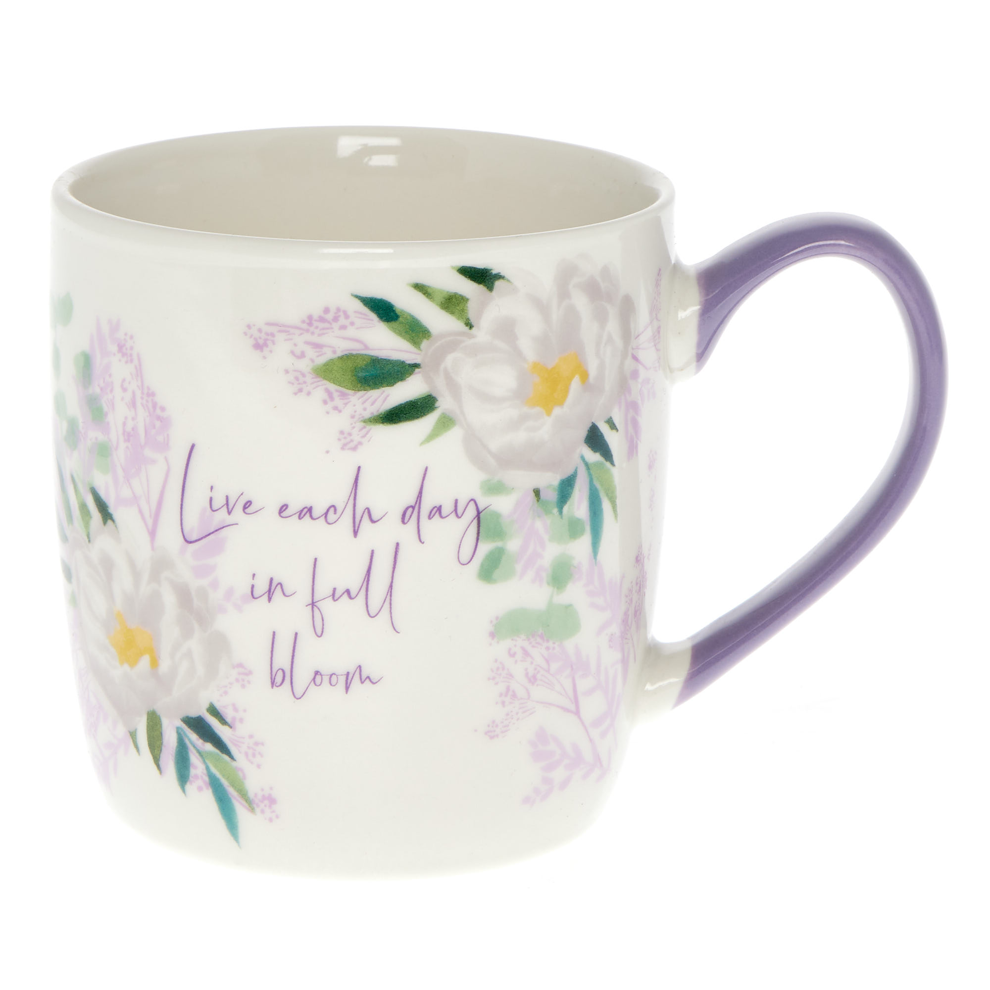 Live Each Day In Full Bloom Mug in a Box