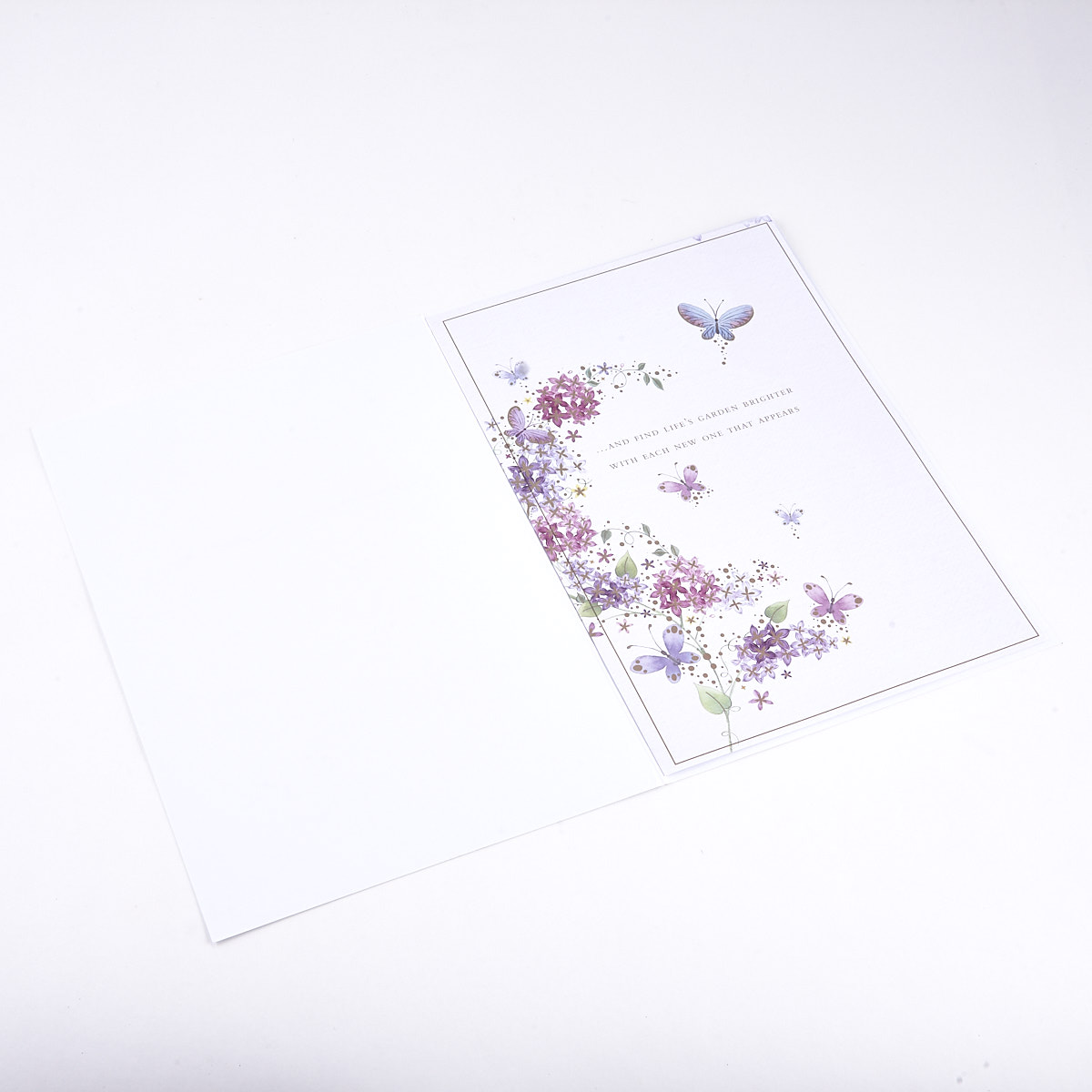 Birthday Card - Blossom & Butterflies
