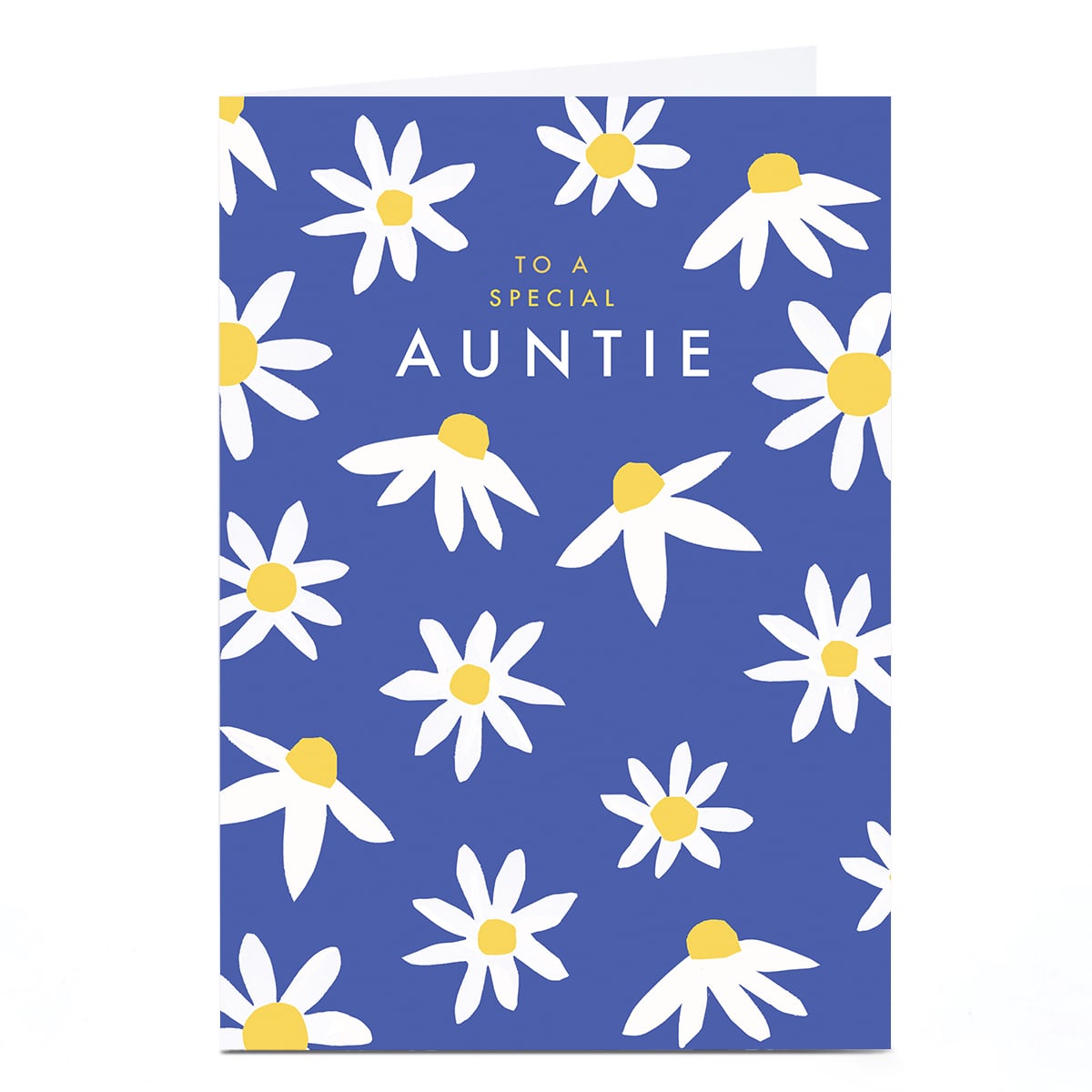 Birthday Card - Special Auntie Daisies