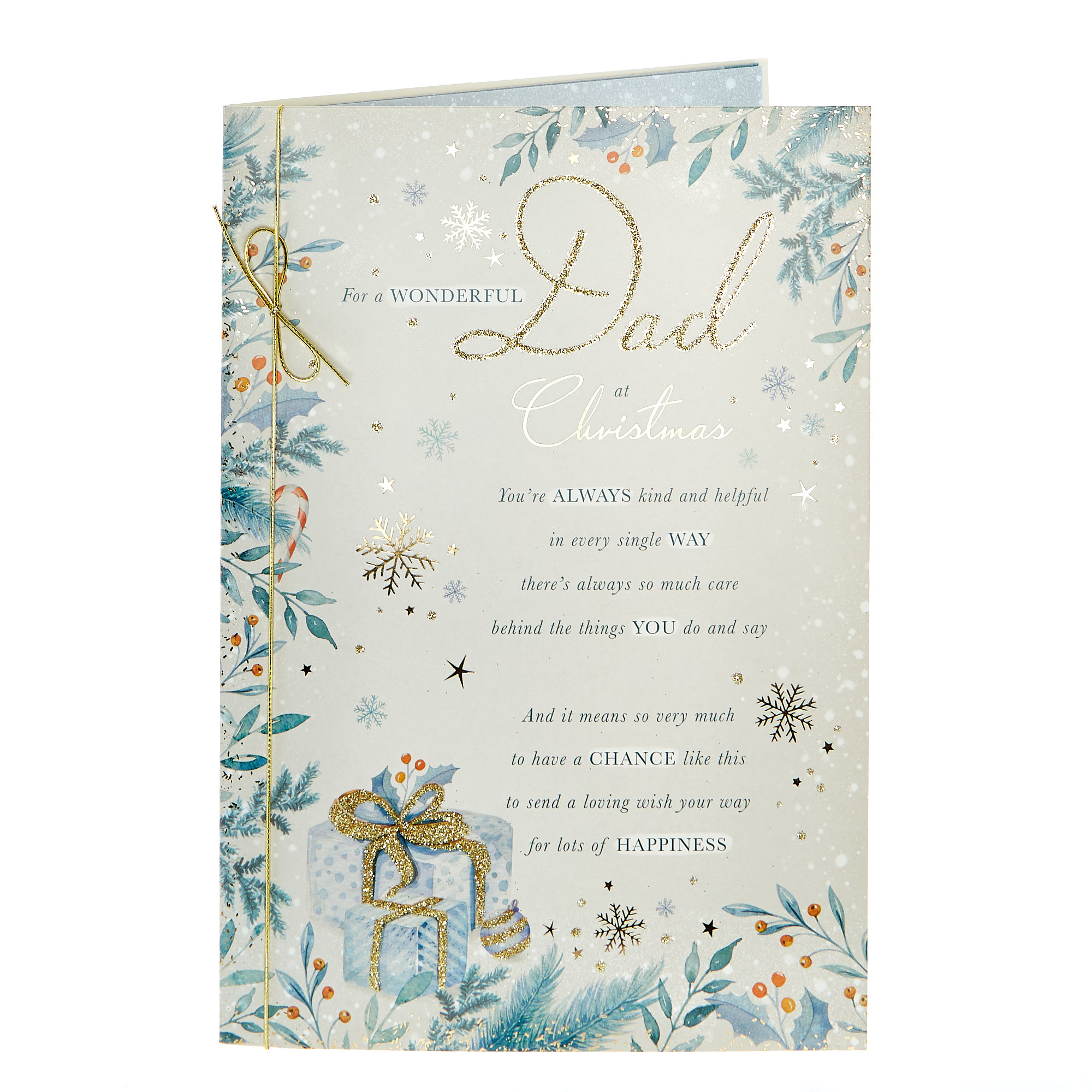 Christmas Card - Dad A Loving Wish Your Way