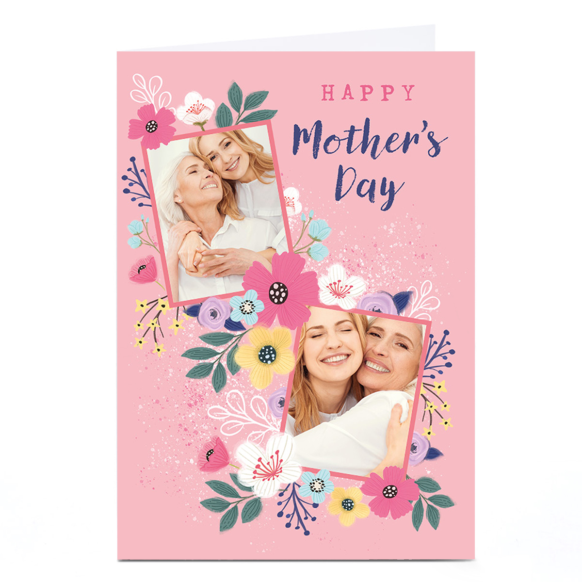 Photo Dalia Clark Mother's Day Card - Floral Frames