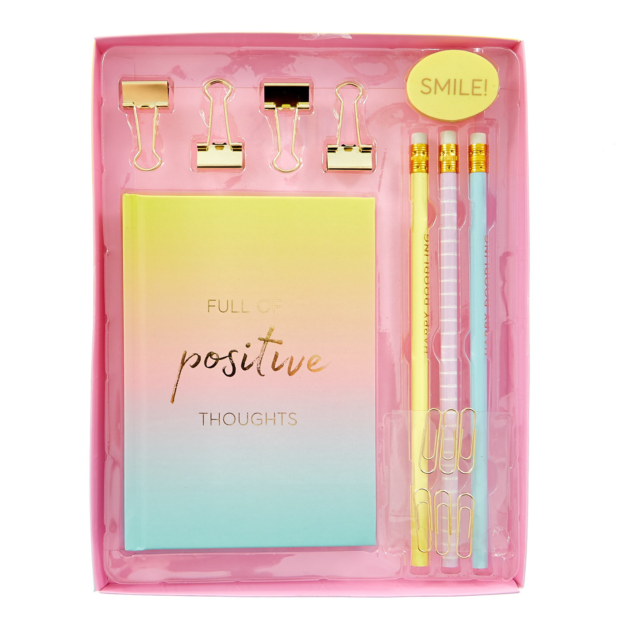 Happy Scribble Positivity Stationery Set