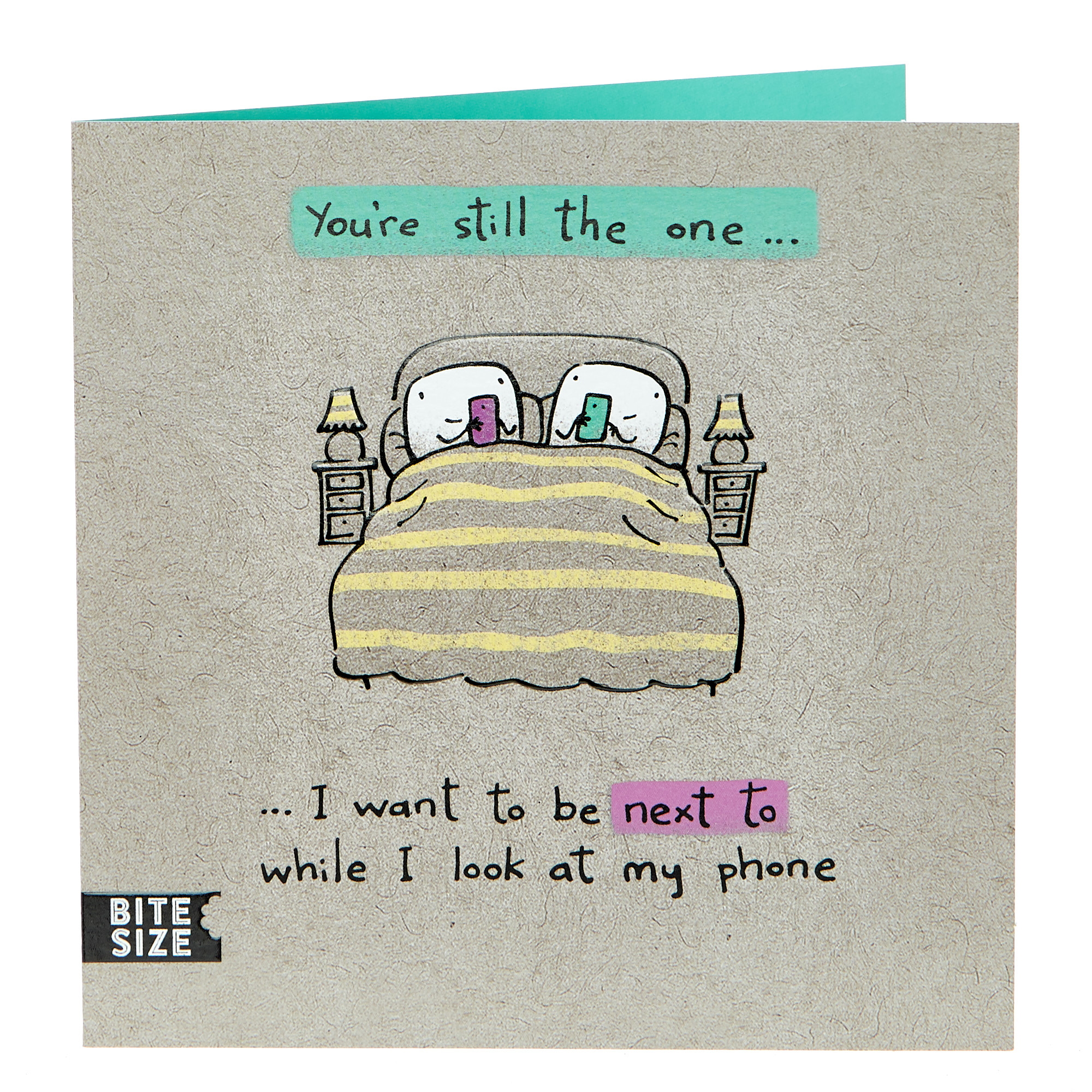 anniversary card - you're still the one