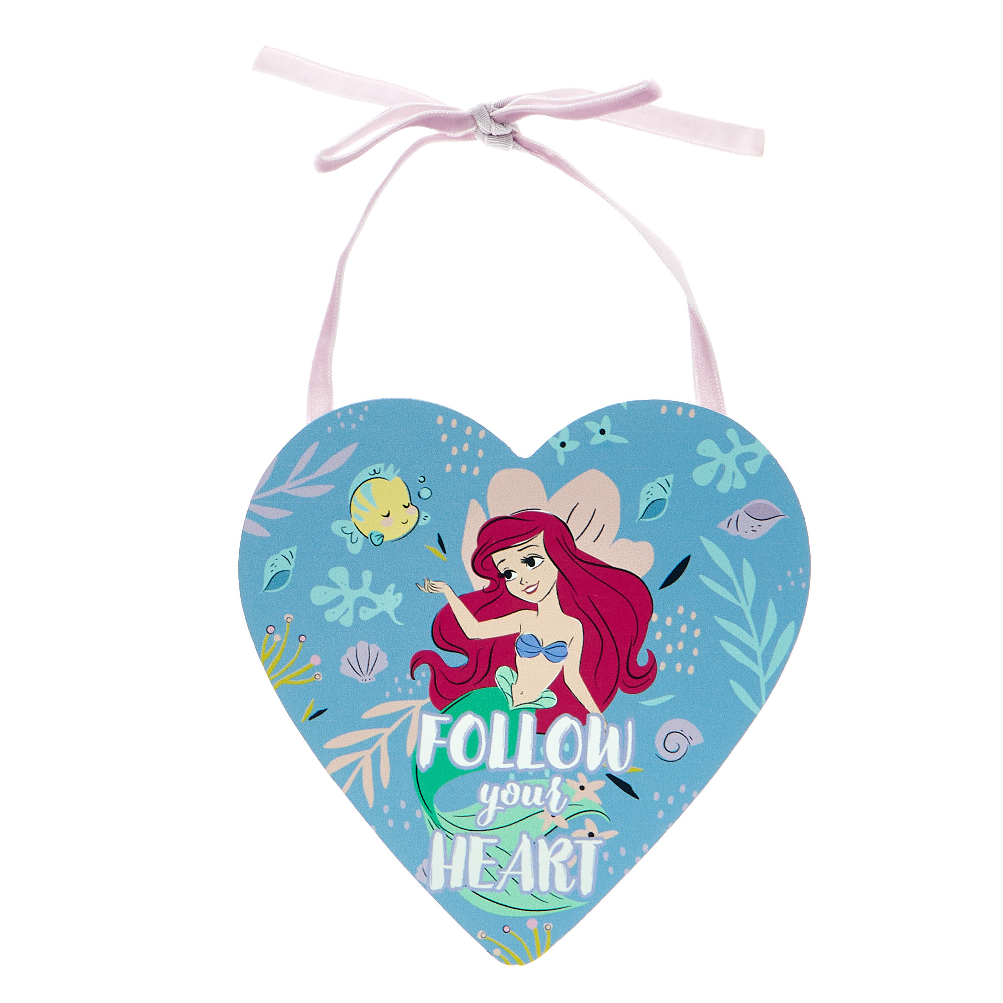 Disney Ariel Follow Your Heart Plaque