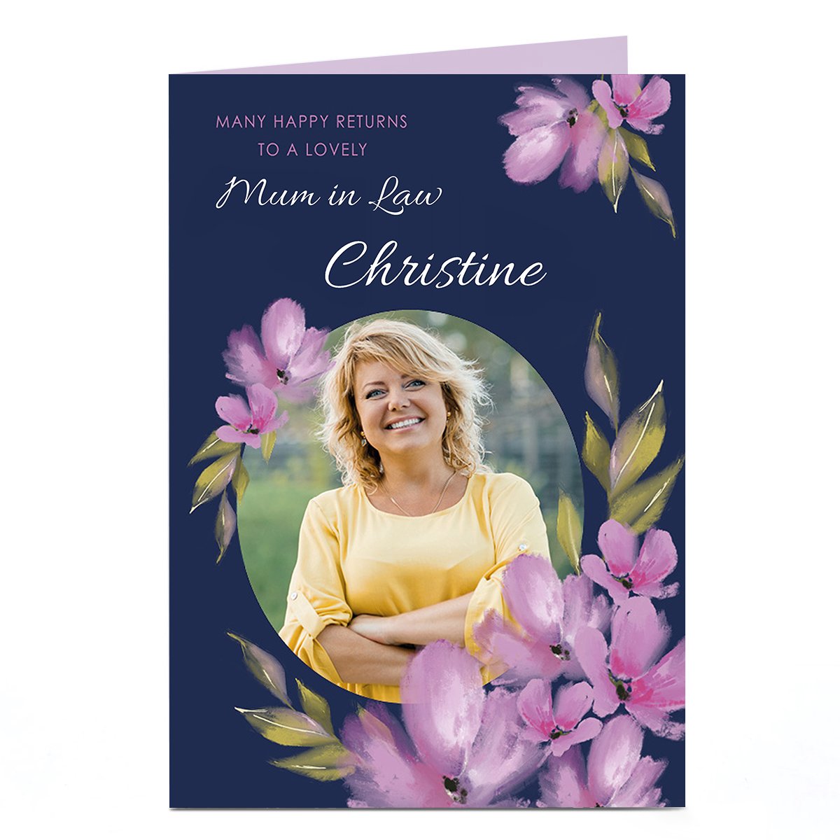 Photo Birthday Card - Many Happy Returns To A Lovely...