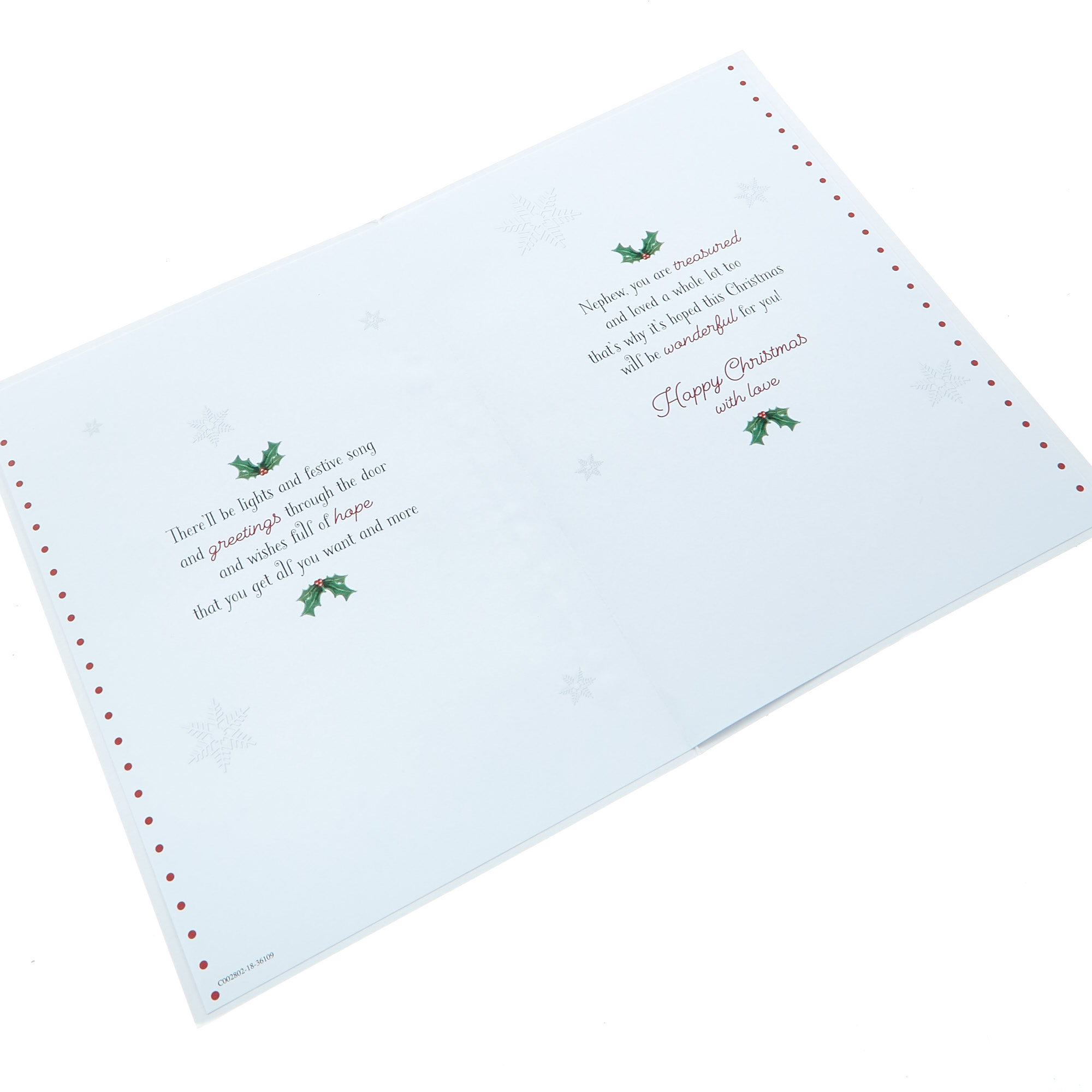 Buy Christmas Card - For A Wonderful Nephew for GBP 0.99 | Card Factory UK