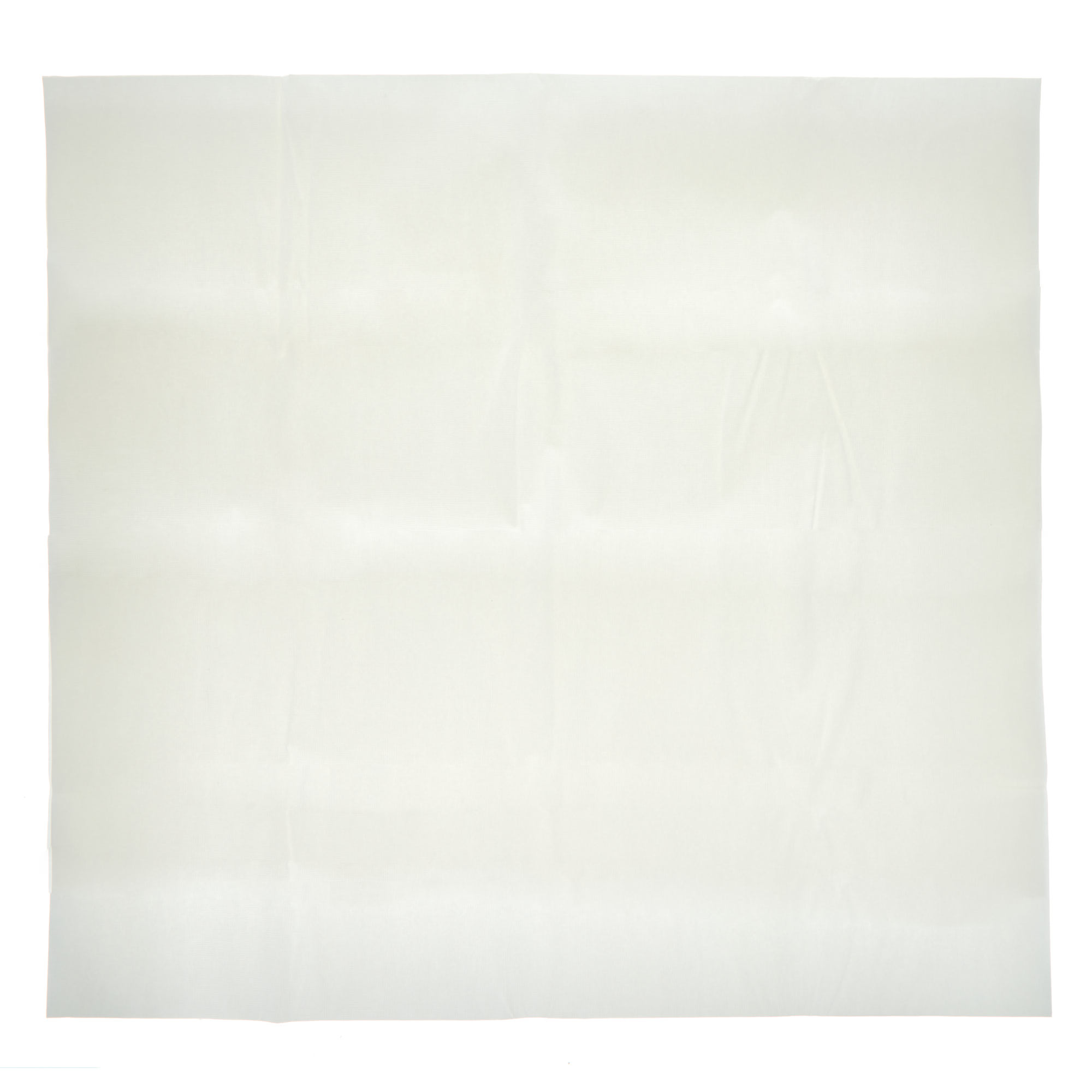 White Dunicel Linen-Feel Table Cover