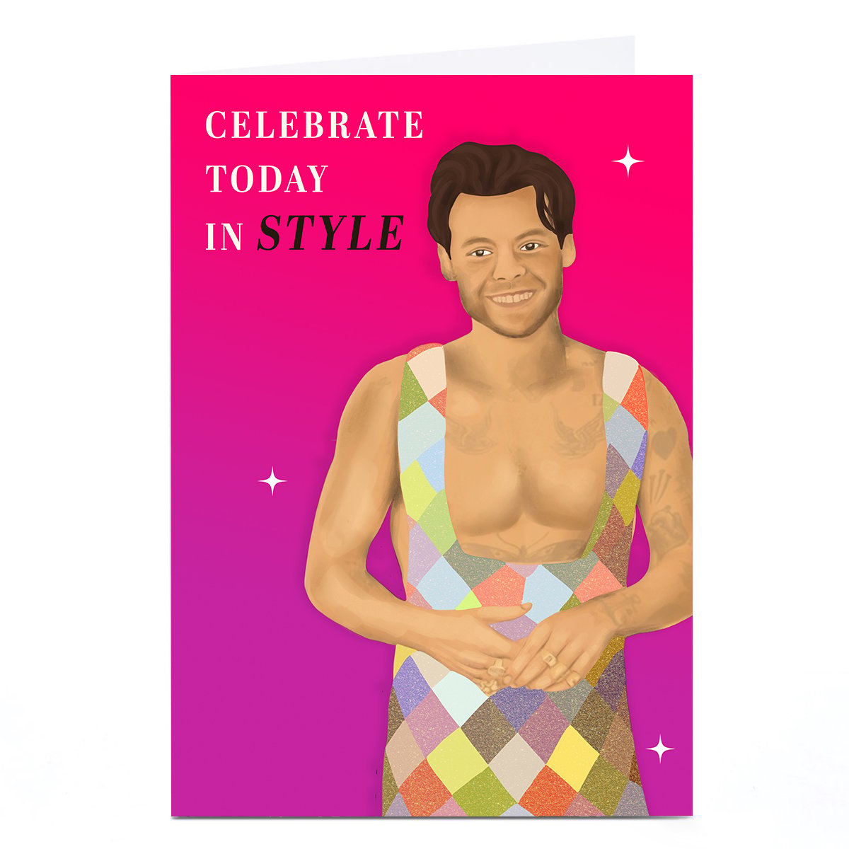 Birthday Card - Celebrate Today In Style